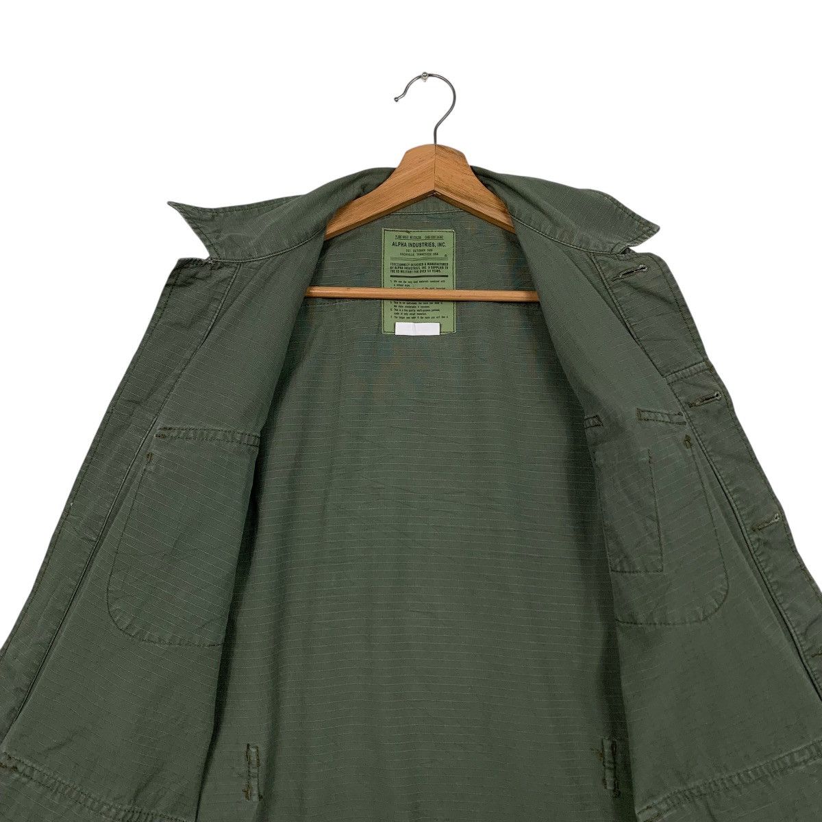 Alpha Industries × Vintage ☀️Vintage Alpha Industries military jacket Size US M / EU 48-50 / 2 - 11 Thumbnail