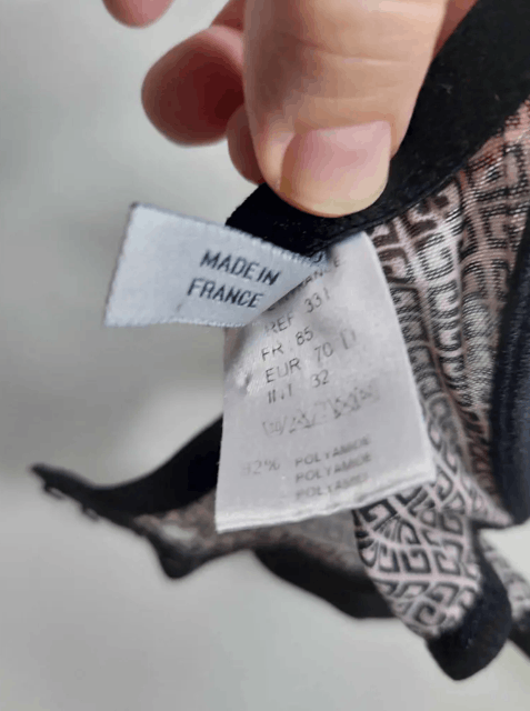 Givenchy Givenchy Lingerie Bra, Size 70D Size ONE SIZE - 6 Thumbnail