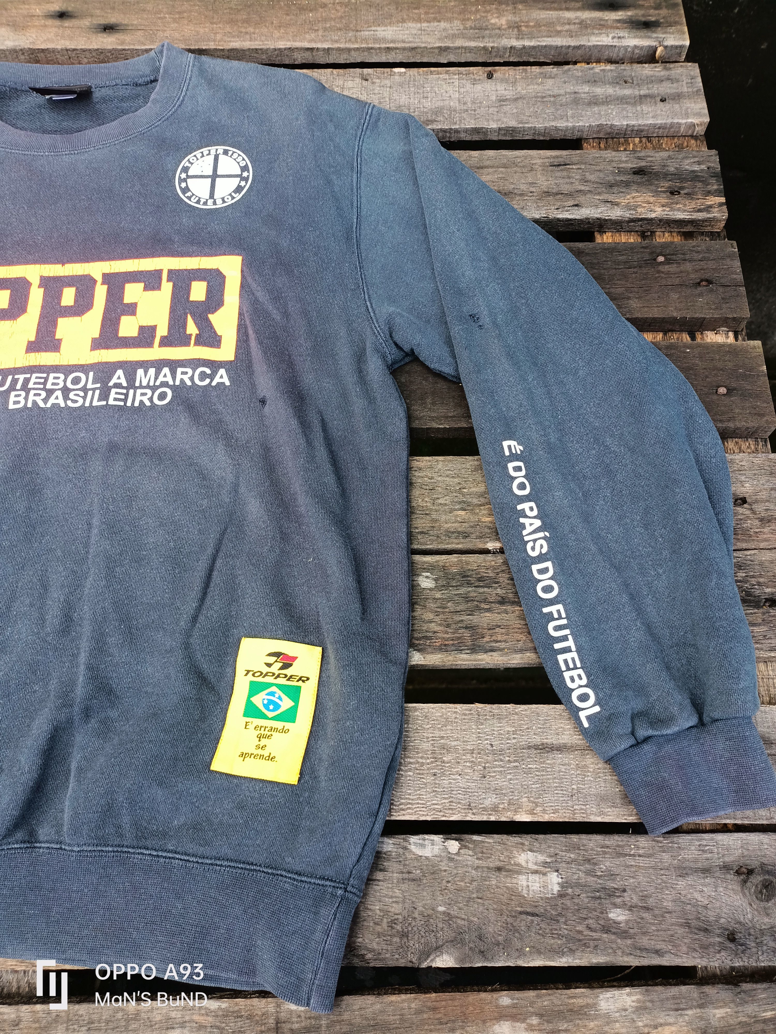 Vintage Vintage 1990 Topper Sweatshirt Size US M / EU 48-50 / 2 - 4 Thumbnail