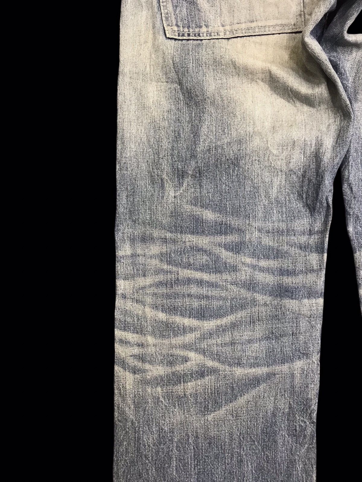 Japanese Brand 💥90s STYLE💥VERY RARE ARCHIVAL VANQUISH BUSH DENIM F414 Size US 33 - 13 Thumbnail