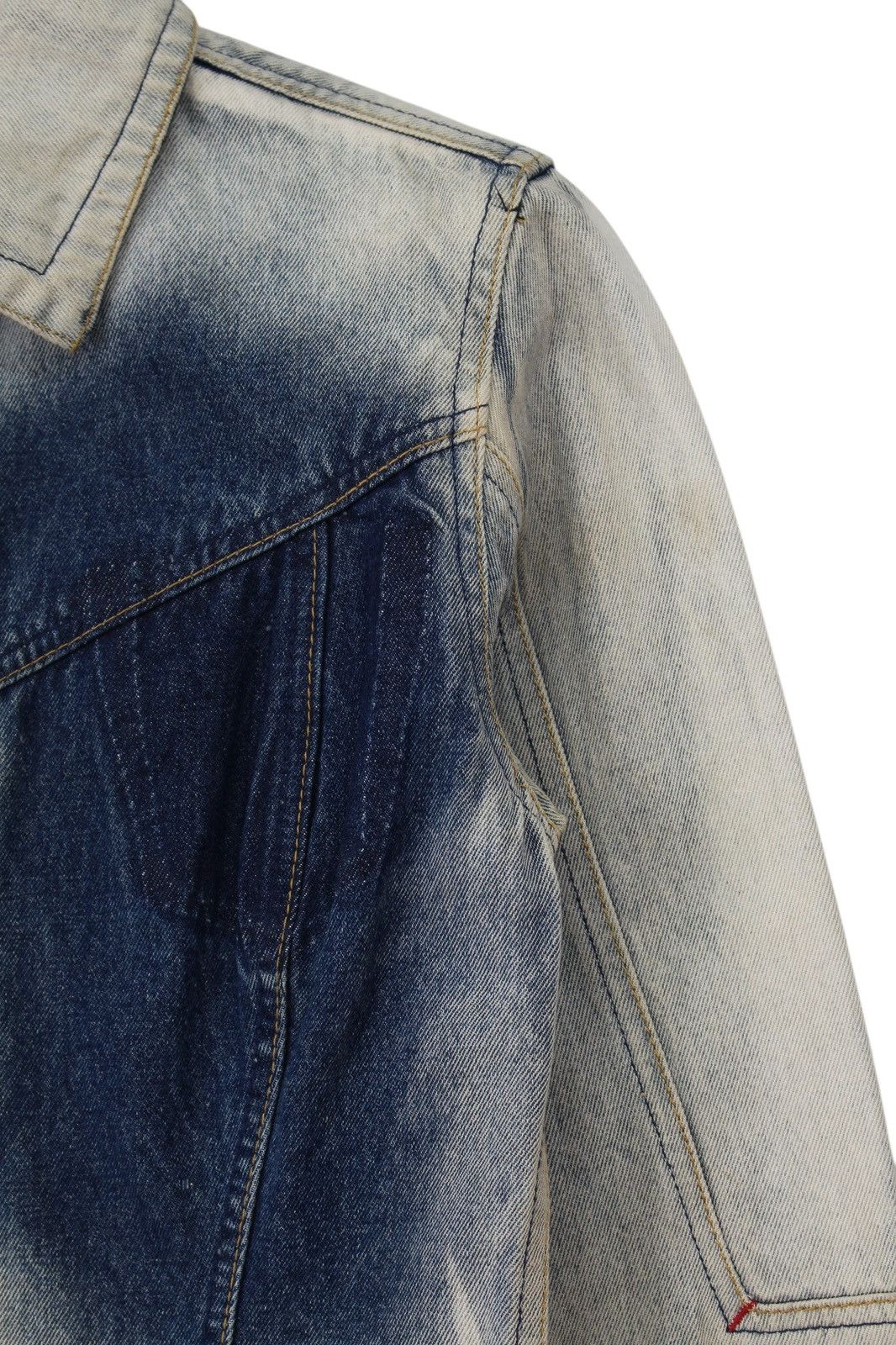 CLOSED × Marithe + Francois Girbaud 2000S MARITHE FRANCOIS GIRBAUD 38 WASHED DENIM JACKET Size S / US 4 / IT 40 - 9 Thumbnail