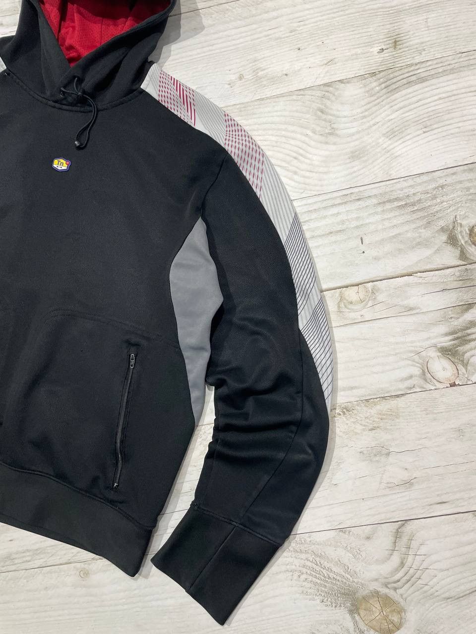 Nike Vintage Nike TN Hoodie 00s Swoosh Drill Size US M / EU 48-50 / 2 - 6 Thumbnail