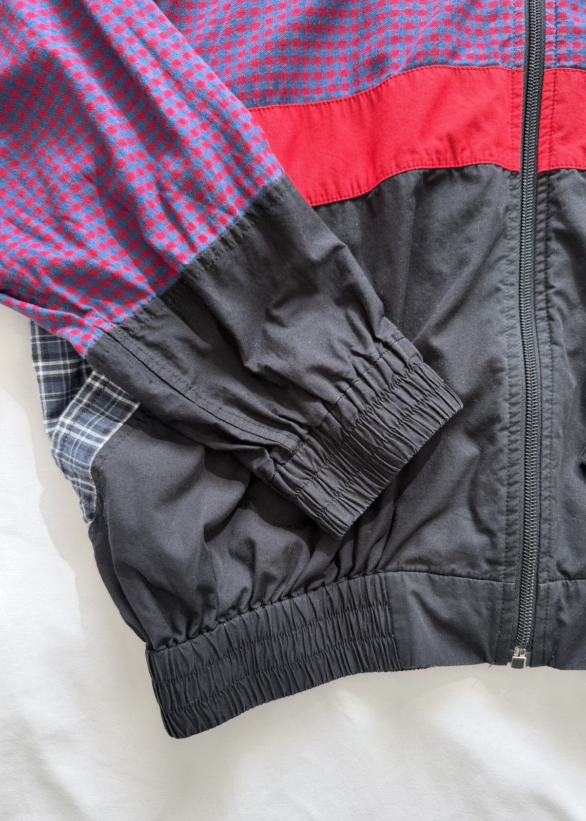 Balenciaga BALENCIAGA Multicolor Plaid windbreaker tracksuit jacket Size US S / EU 44-46 / 1 - 7 Thumbnail