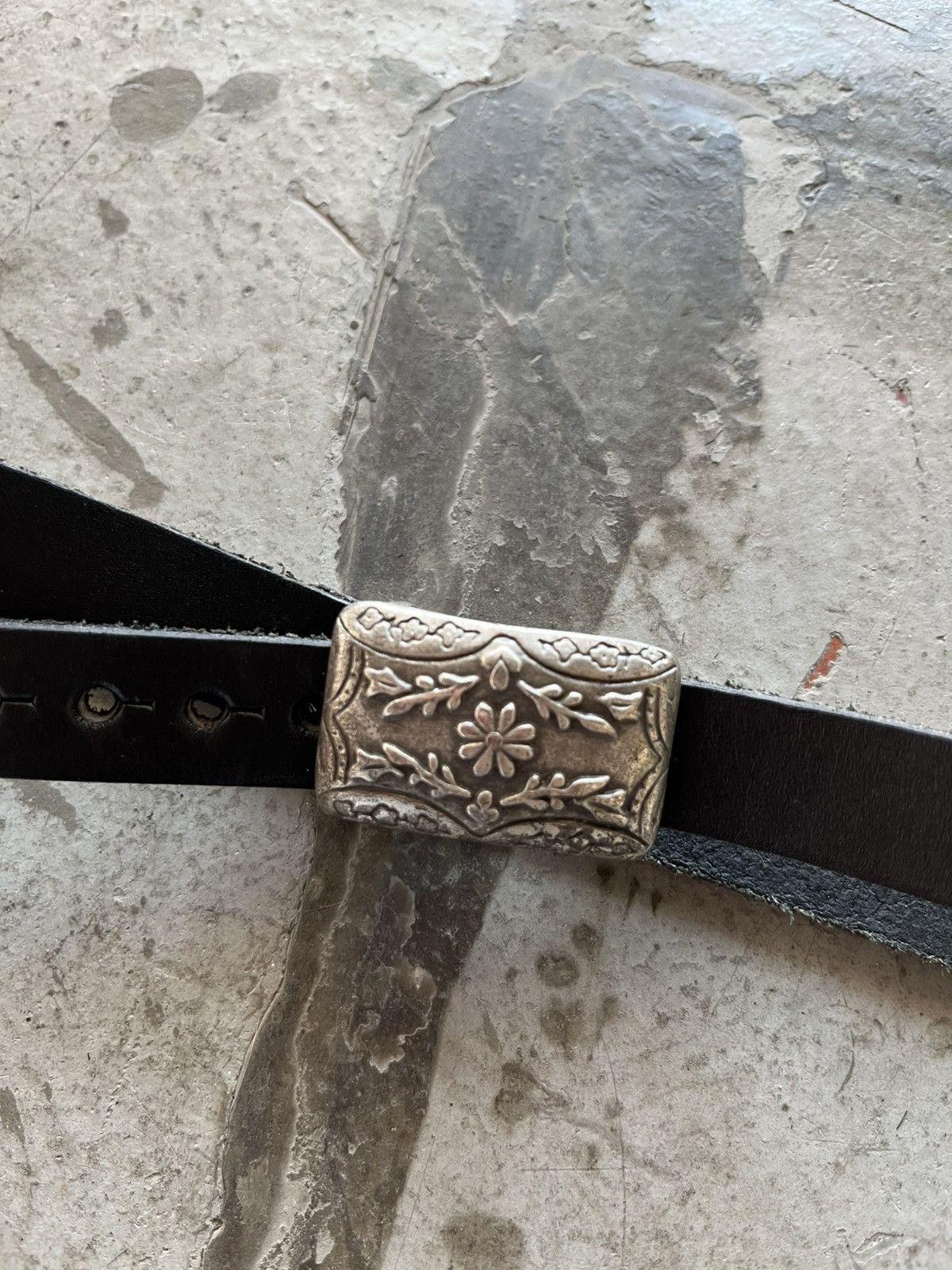 Vintage Vintage Italy Hand Crafted Belt// Size 30 - 2 Thumbnail