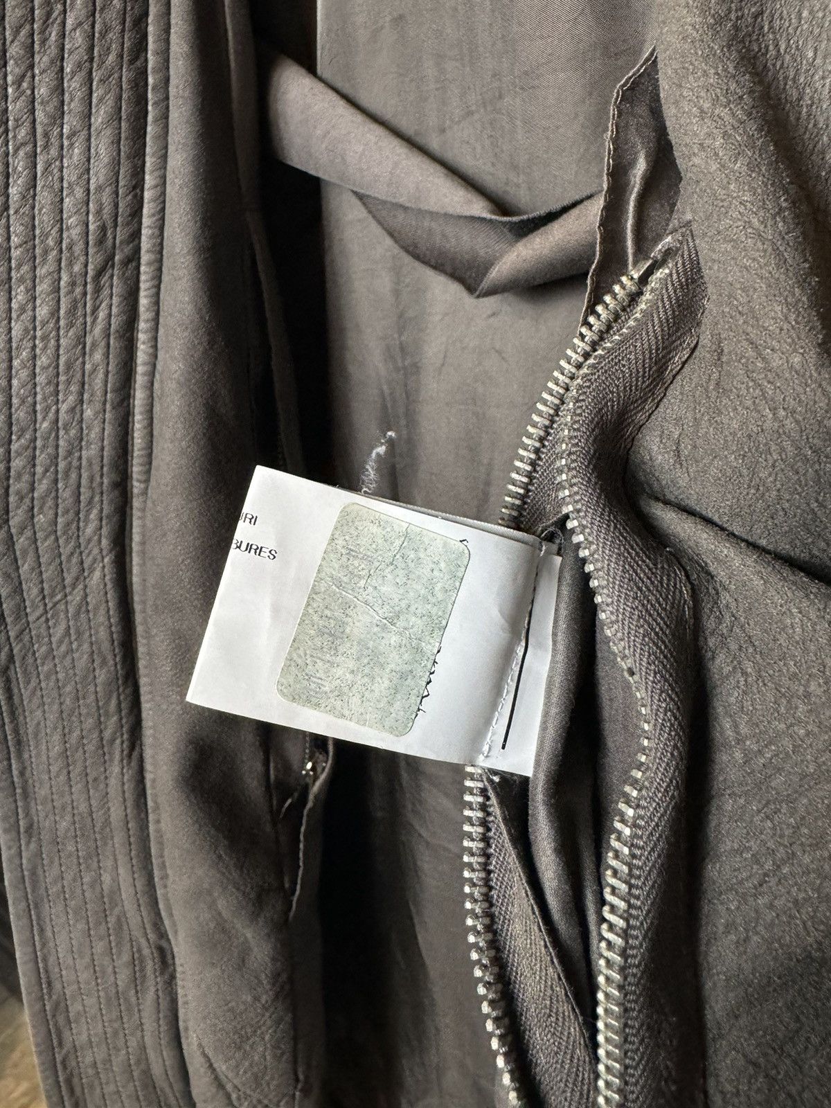 Rick Owens Rick Owens FW11 'ANTHEM' Brown Blistered Lamb Zipper Jacket Size US M / EU 48-50 / 2 - 12 Thumbnail