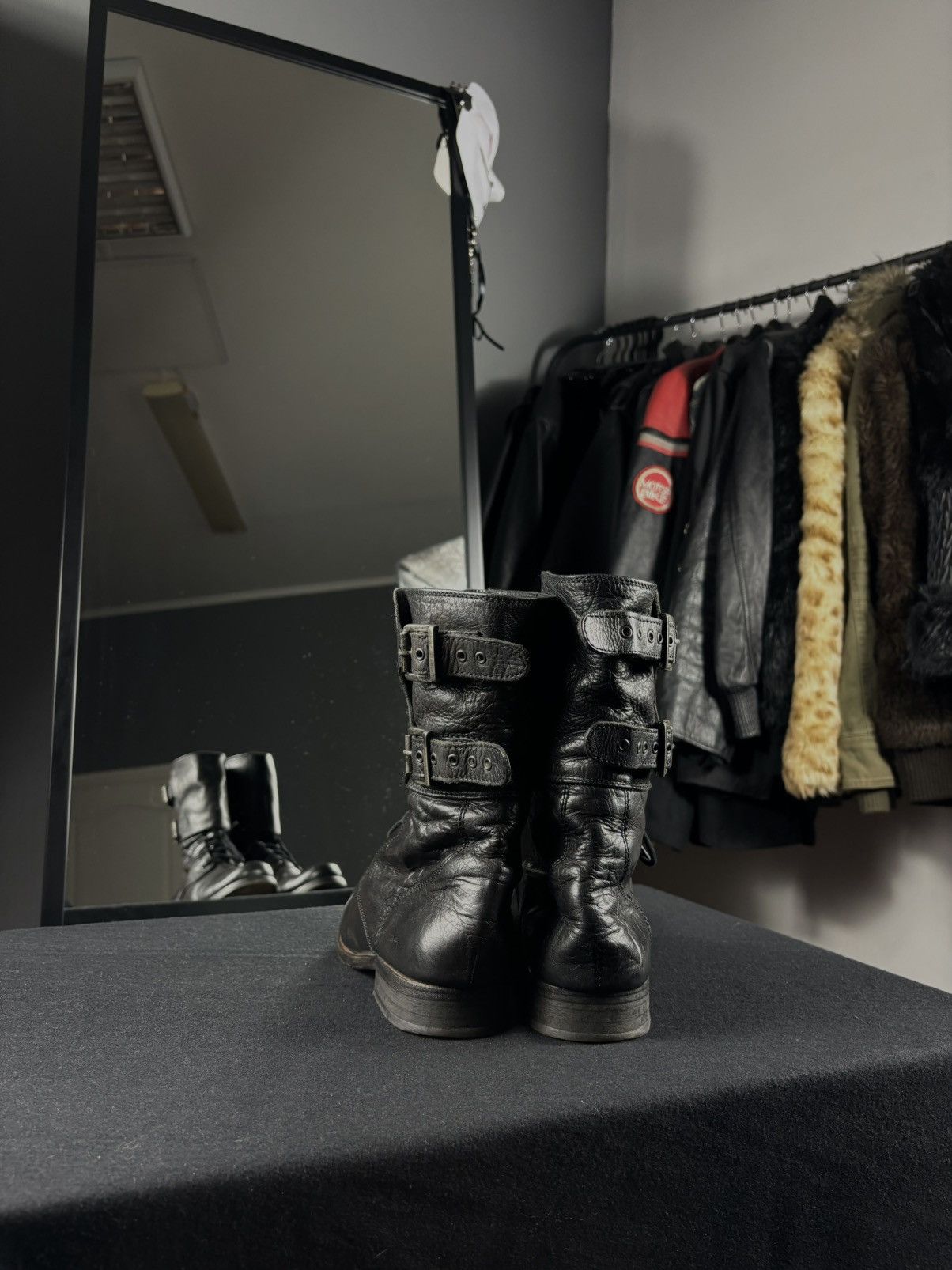 Allsaints × Vintage Allsaints Combat steel toe Boots Size US 11 / IT 41 - 4 Thumbnail