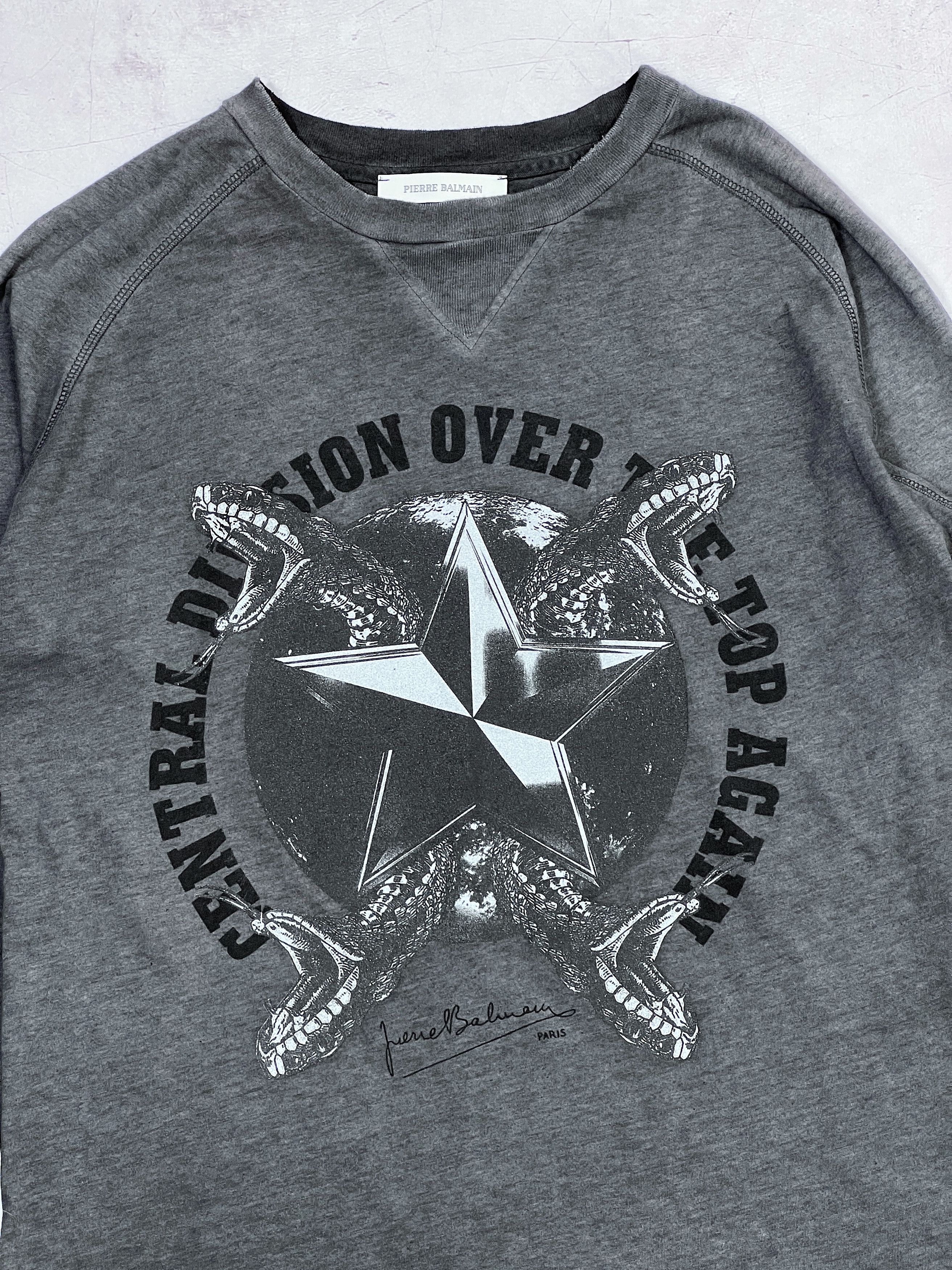 Designer × Pierre Balmain Pierre Balmain T-Shirt LS Snakes Star Size US S / EU 44-46 / 1 - 5 Thumbnail