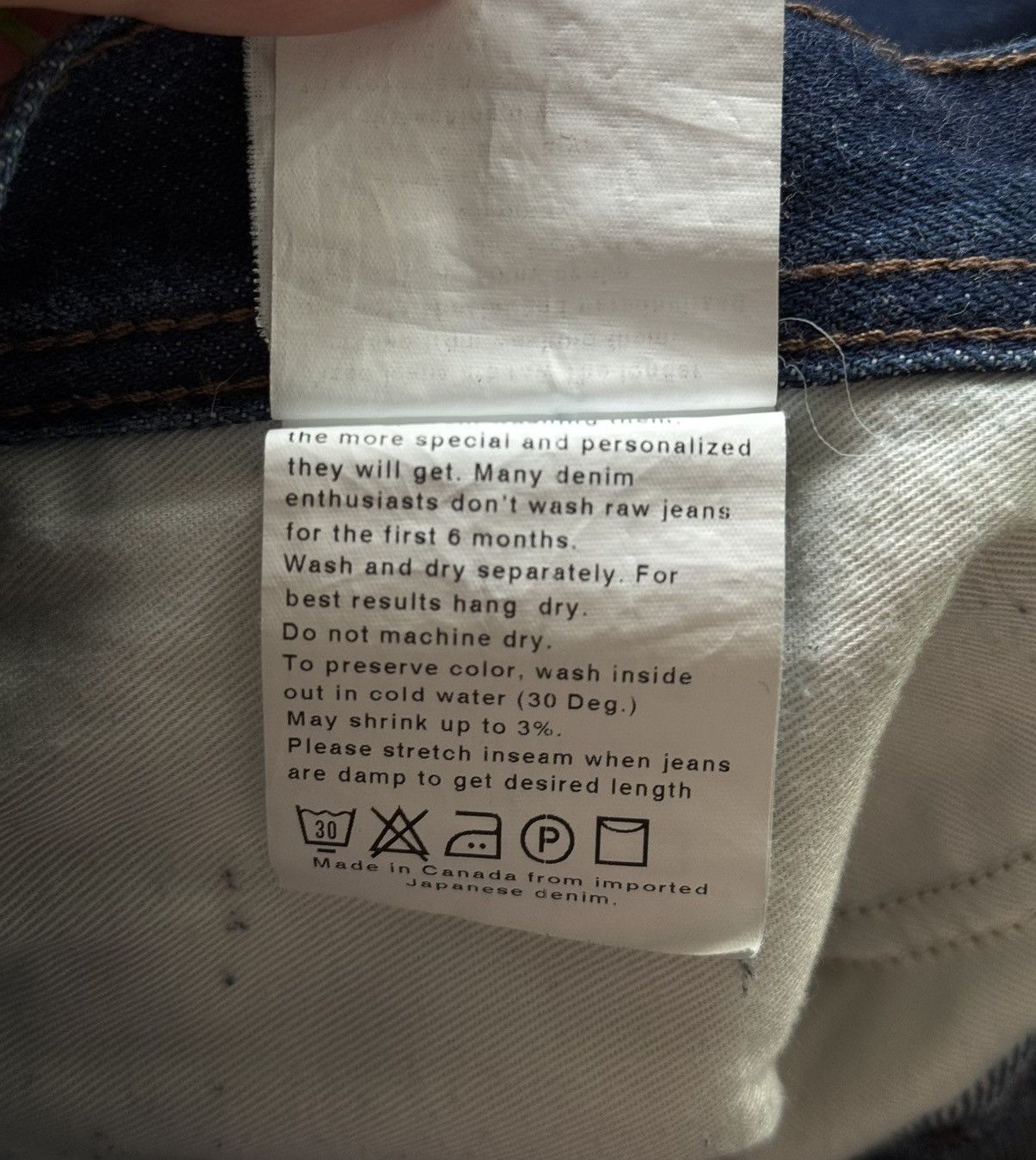 Naked & Famous Naked & Famous selvedge jeans Japanese denim pants Size US 32 / EU 48 - 9 Thumbnail