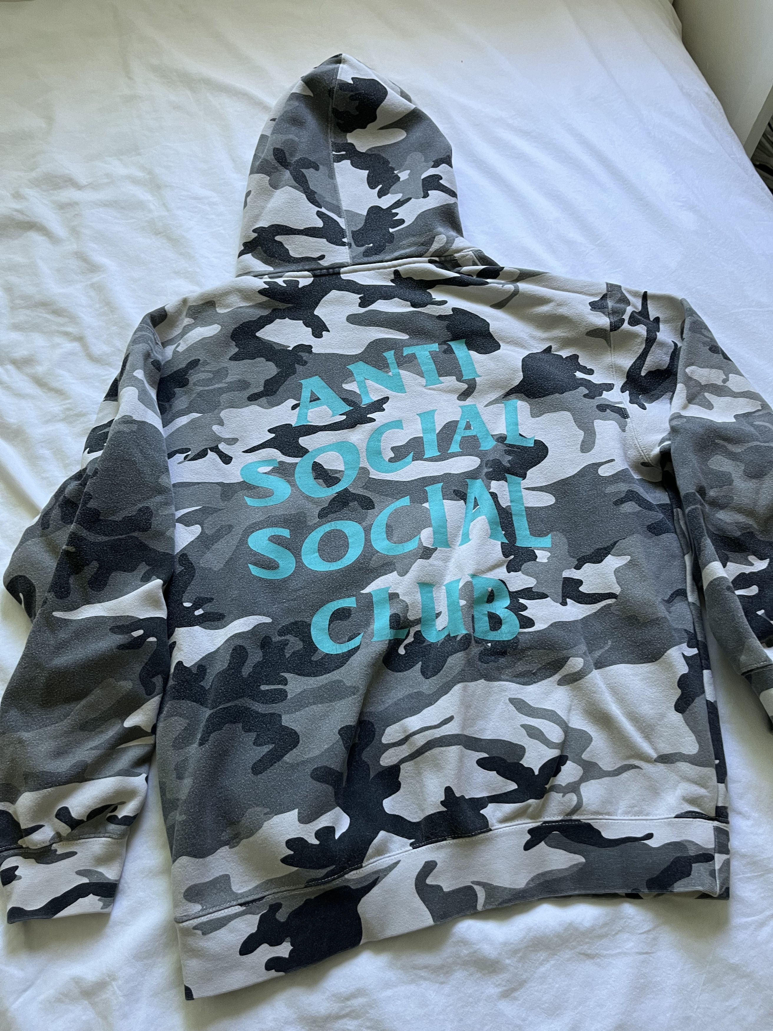 Anti Social Social Club ASSC Camo Hoodie Grailed
