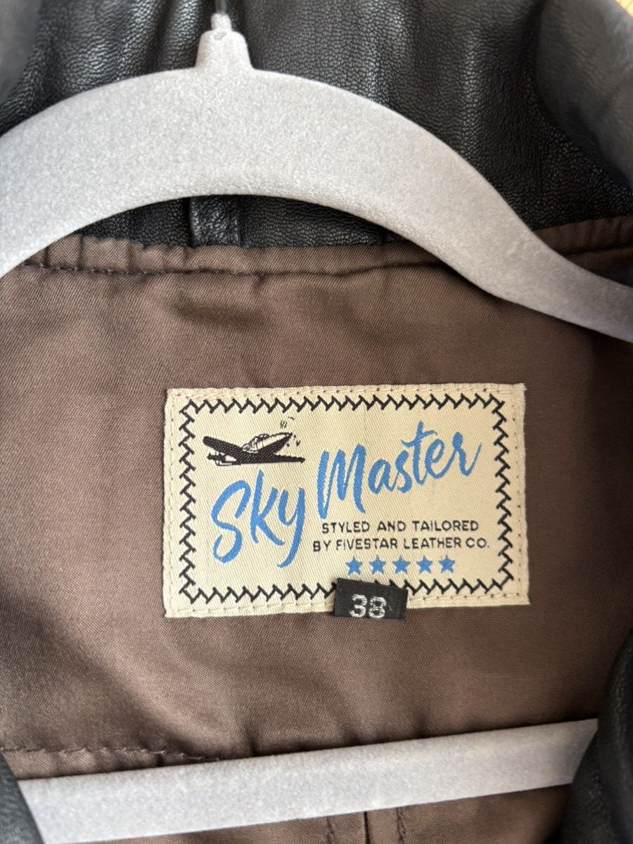 Other Vintage Custom “SkyMaster” Fivestar Leather Jacket Size US M / EU 48-50 / 2 - 3 Thumbnail