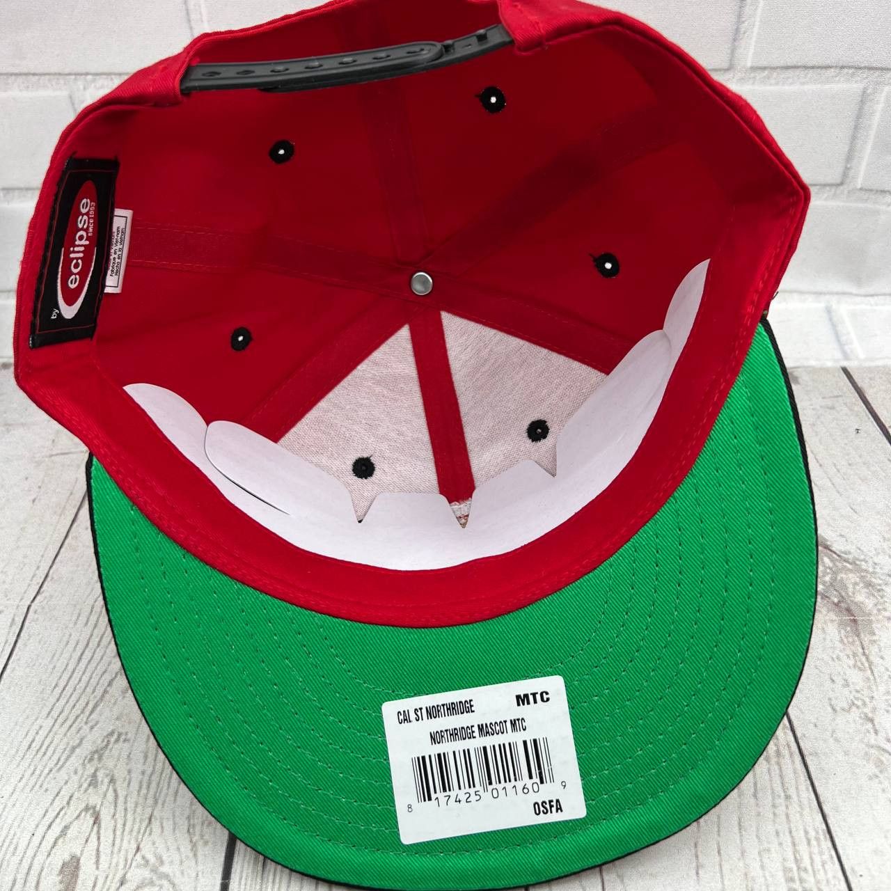 NCAA Vintage Cal State Northridge Matadors Eclipse Hat Snap back Size ONE SIZE - 5 Thumbnail