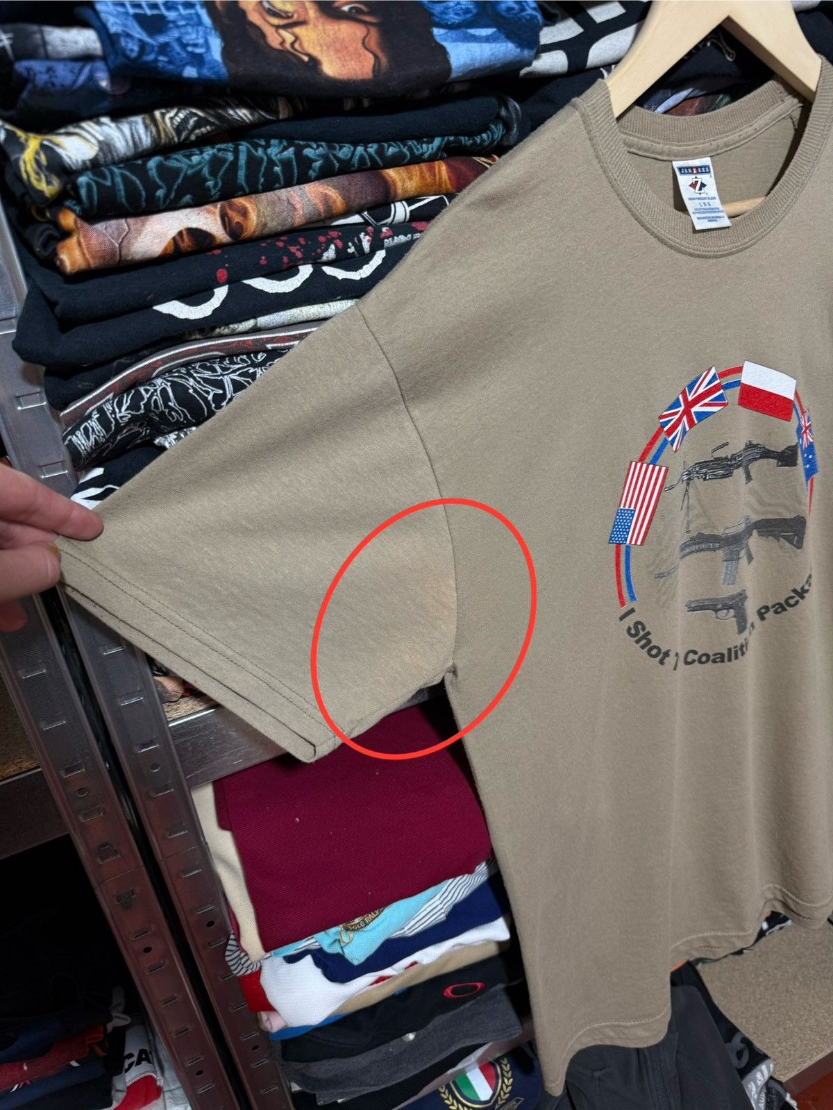 Other × Vintage I Shot The Coalition Package The Gun Store T-Shirt Y2K Hype Size US L / EU 52-54 / 3 - 6 Thumbnail