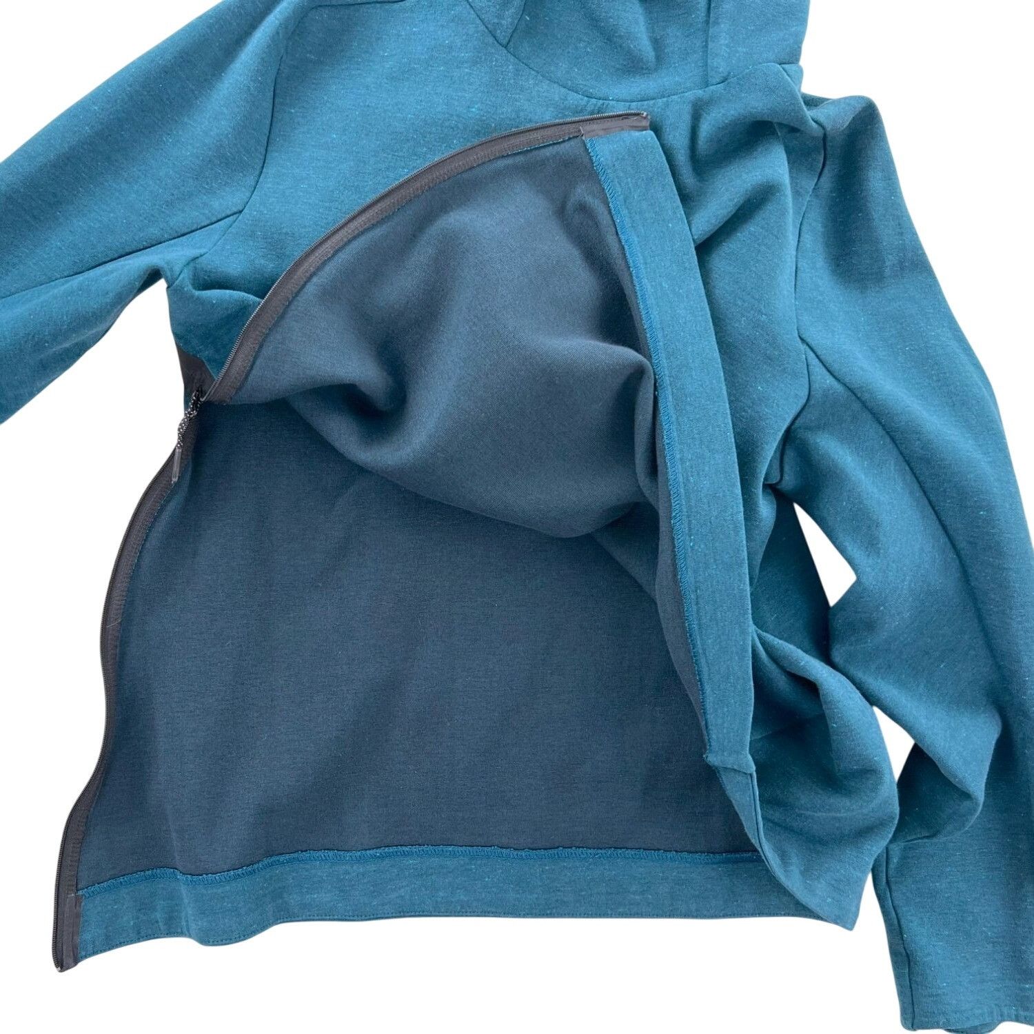 Nike Nike Tech Fleece Teal Funnel Neck Sweatshirt Hoodie Size US M / EU 48-50 / 2 - 3 Thumbnail