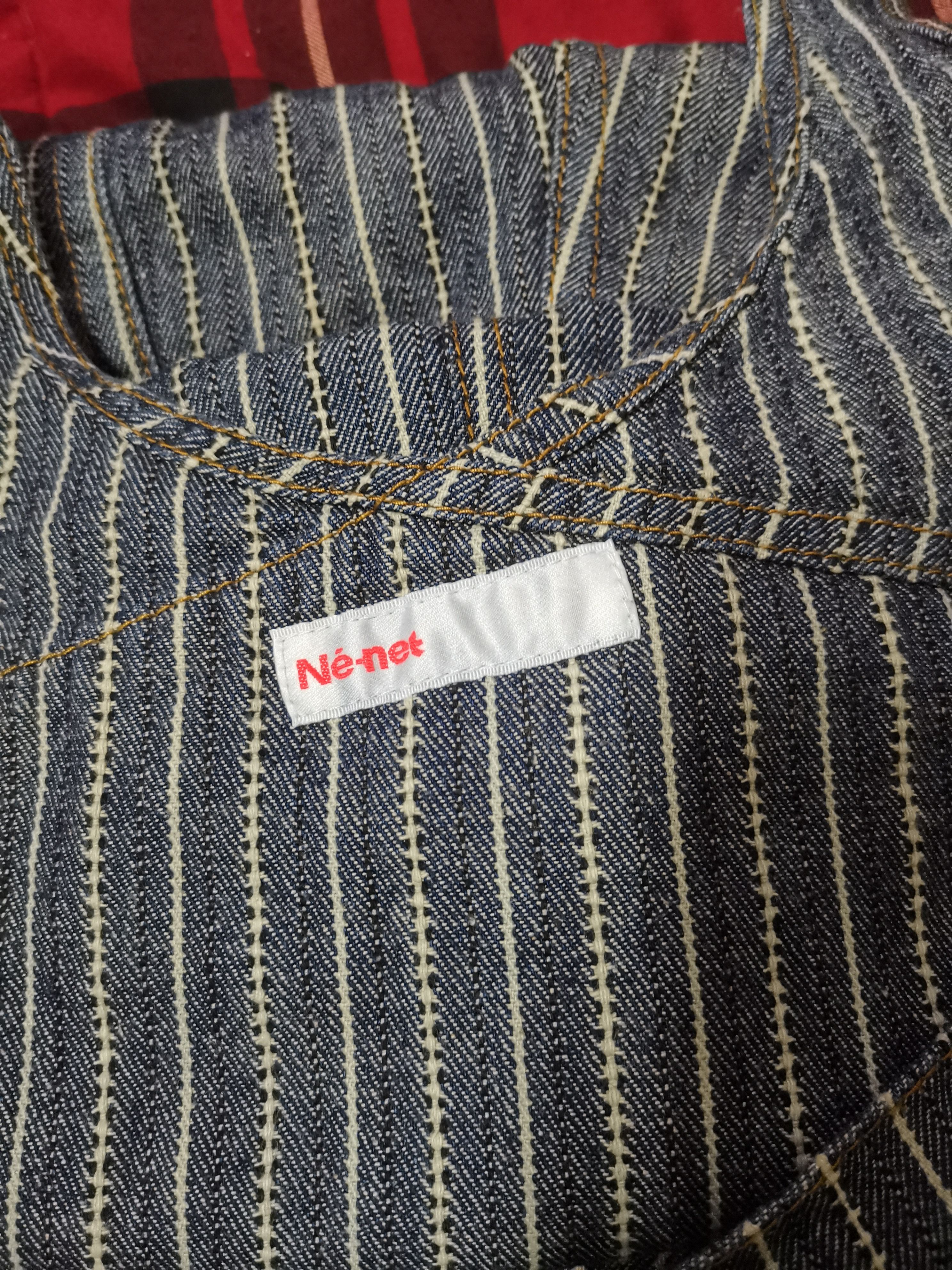 Issey Miyake × Japanese Brand × Ne-Net 💥Rare💥 Vtg Ne-net Issey Miyake Hickory Overall Suspender Size 34" / US 12 / IT 48 - 17 Thumbnail