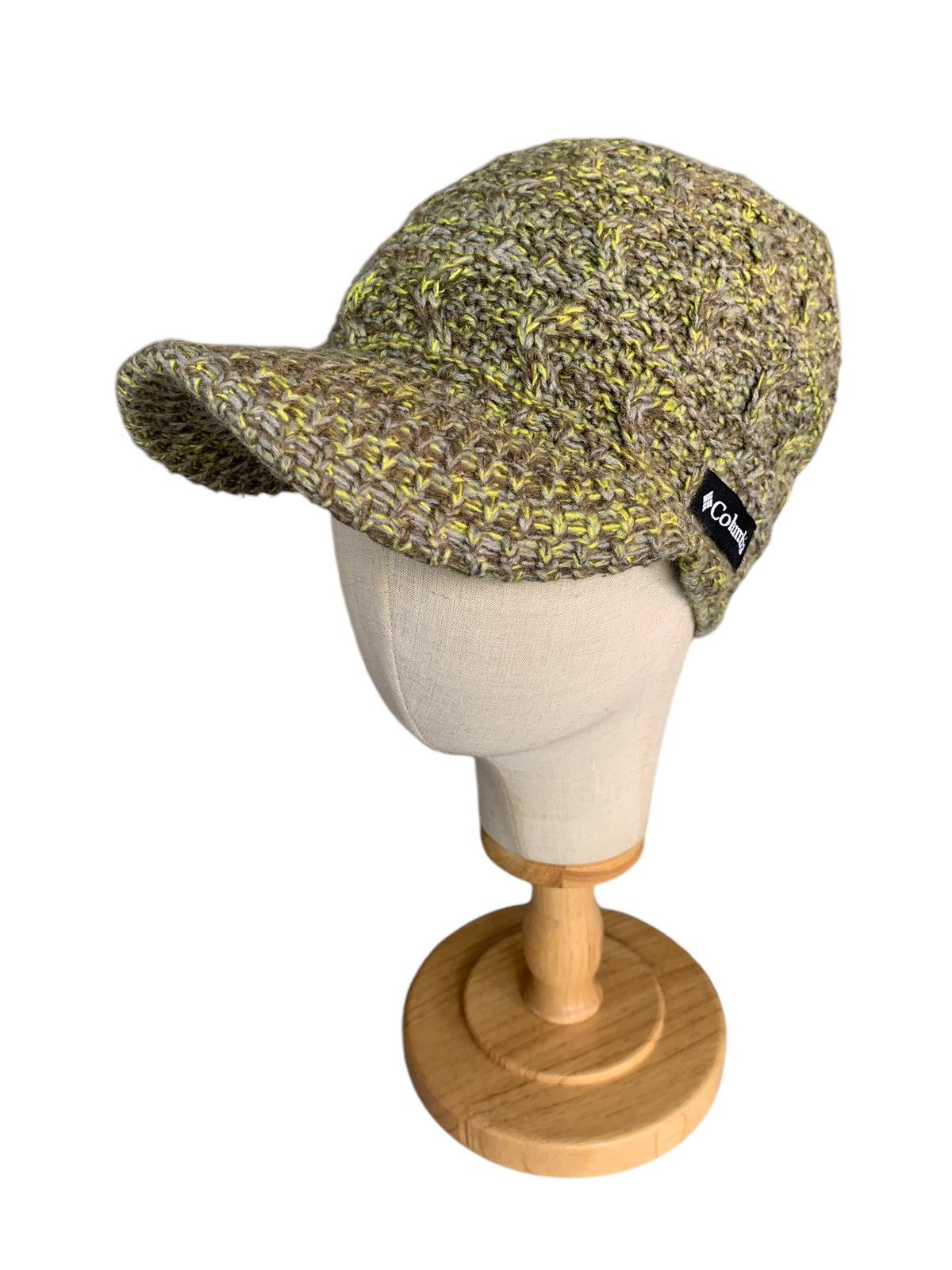 Columbia × Vintage Columbia Outdoor Knitted Crochet Rare Colour Hats Size ONE SIZE - 2 Thumbnail