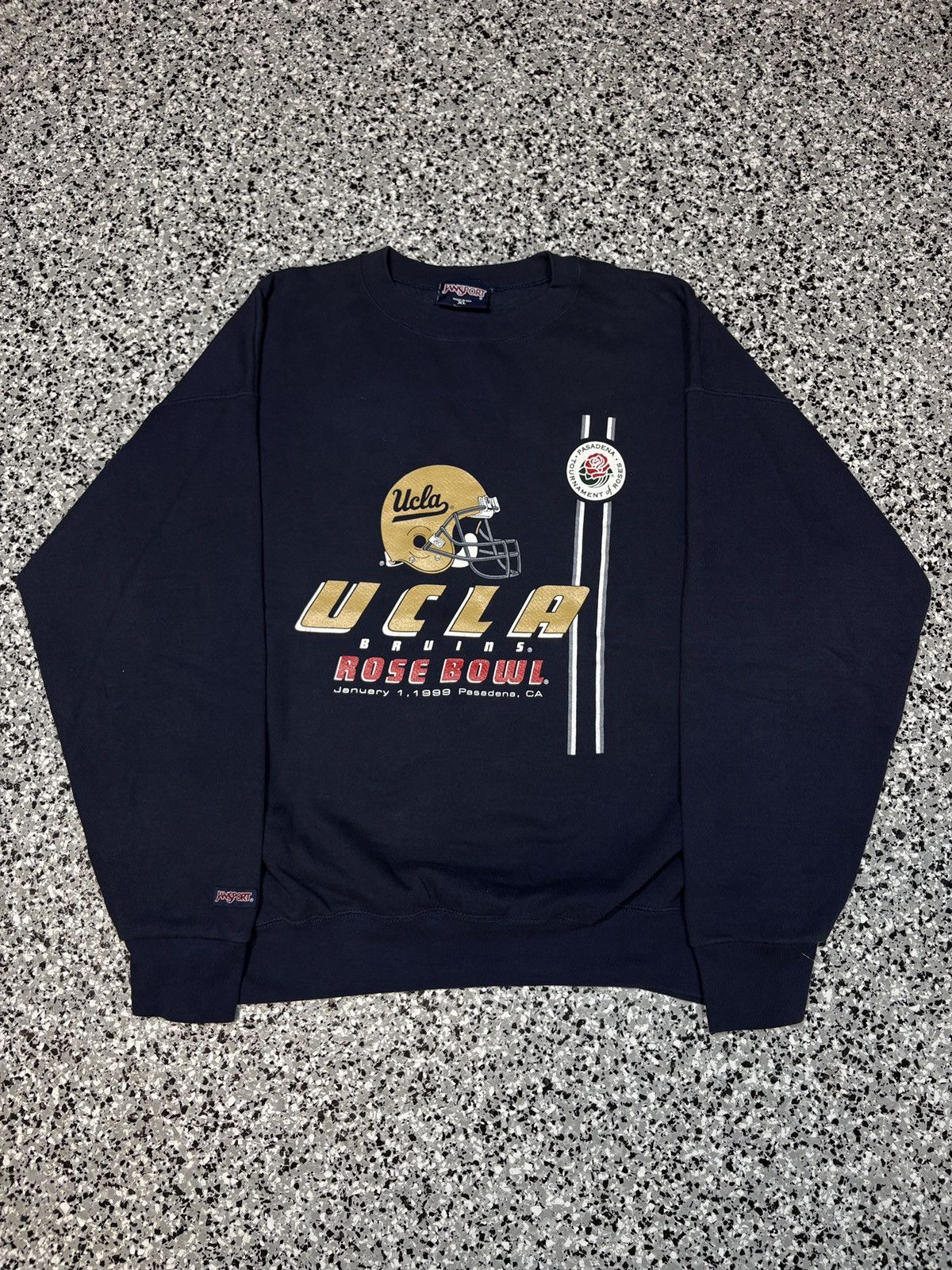 NCAA Vintage 2000s Jansport UCLA Rose Bowl Sweater Size XL 0571 Size US XL / EU 56 / 4 - 1 Thumbnail