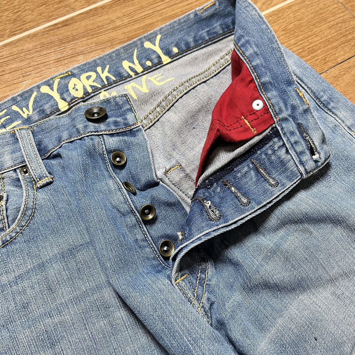 Ed Hardy Ed Hardy Denim Baggy Pants Size US 30 / EU 46 - 10 Thumbnail