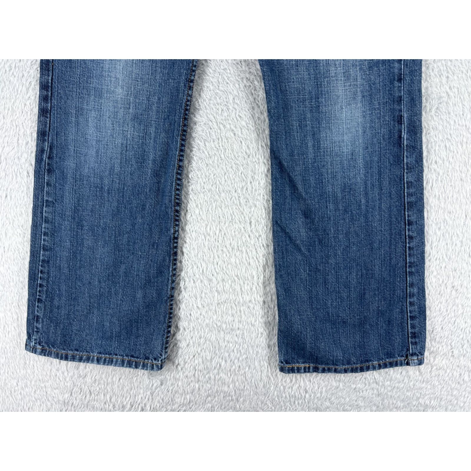 Levi's Levi's 515 Bootcut Jeans Women 10 Blue Denim Mid Rise Stretch Casual Pants Size 32" / US 10 / IT 46 - 2 Thumbnail
