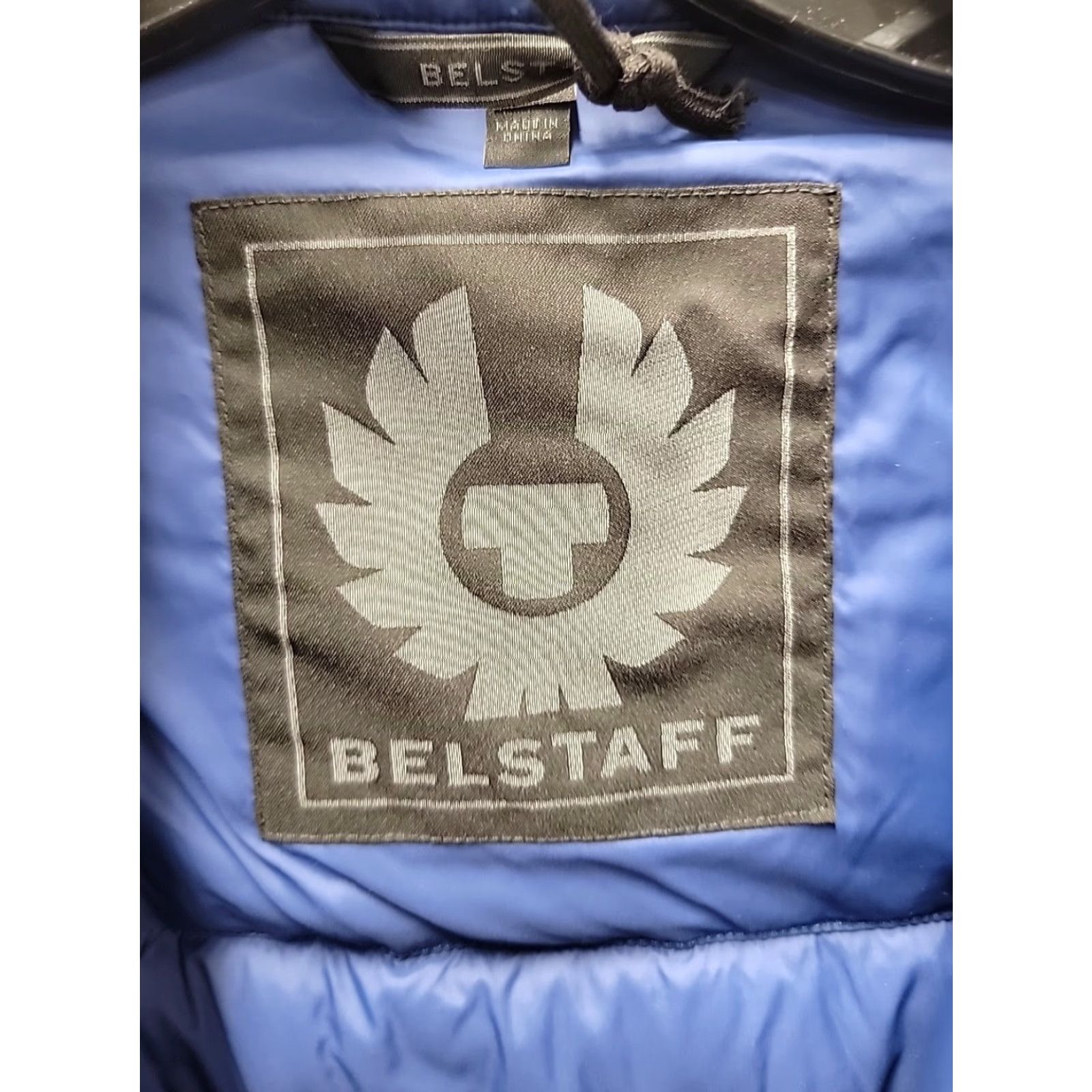 Belstaff VINTAGE? Belstaff Buxton Sport Down Jacket Blue Mens 56 Puffer Jacket Down Nylon 56 Mens Blue NWT Size US XL / EU 56 / 4 - 2 Thumbnail