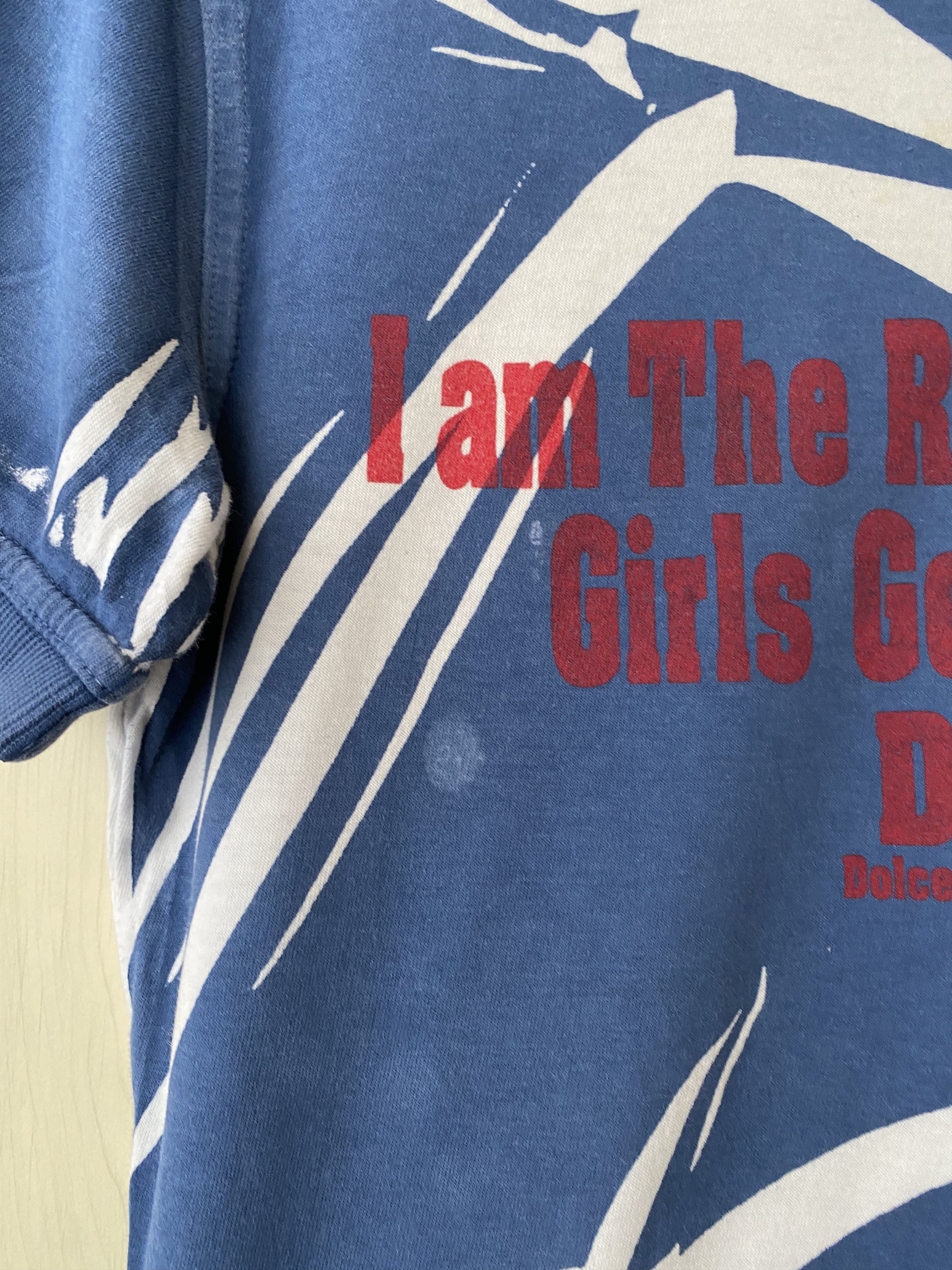 Dolce & Gabbana Dolce & Gabbana i'm the reason why girls gone wild tee Size US S / EU 44-46 / 1 - 8 Thumbnail