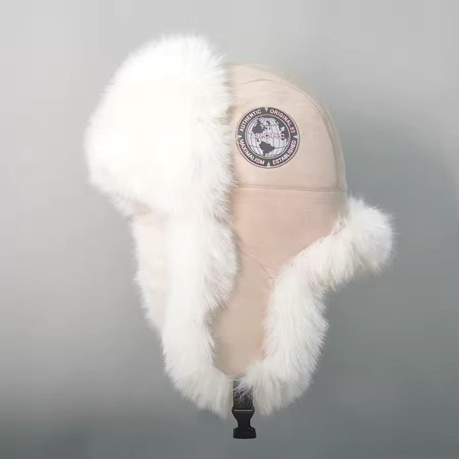 Japanese Brand Warm Faux Fox Fur Hat Size ONE SIZE - 2 Thumbnail