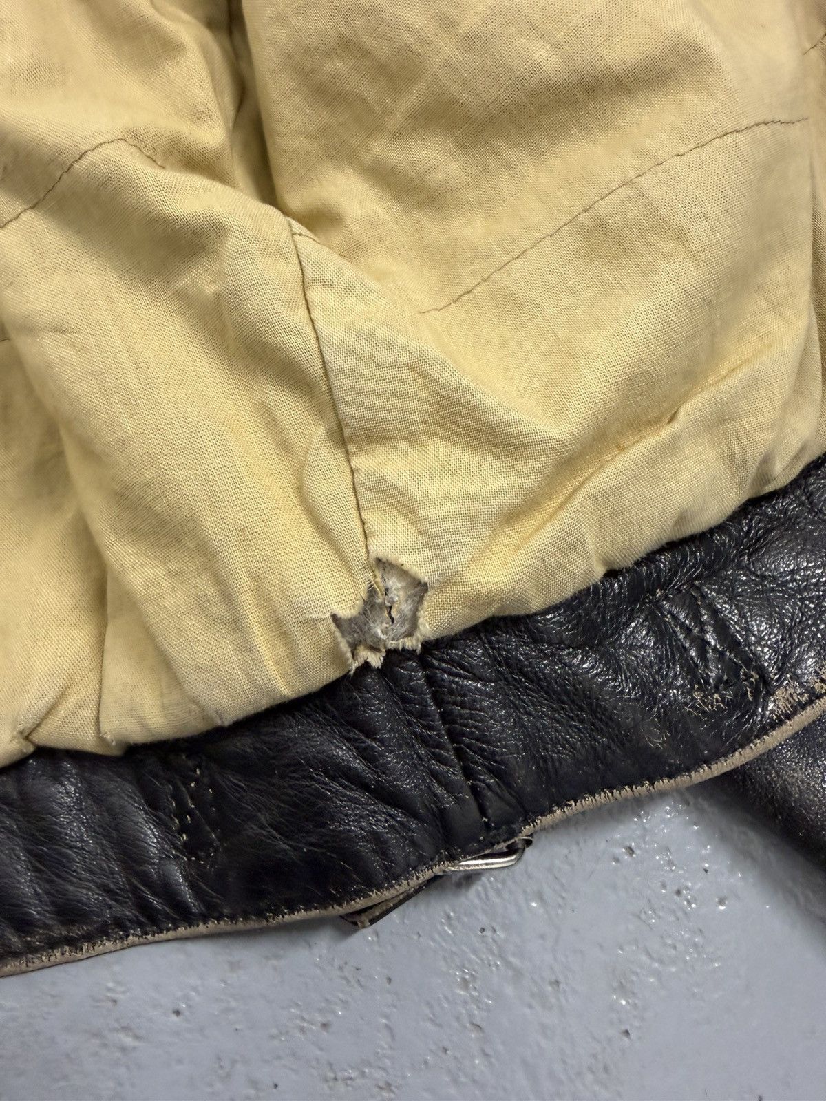 Genuine Leather Vintage Altantic Shores Key West Florida Leather Jacket Size US M / EU 48-50 / 2 - 18 Thumbnail