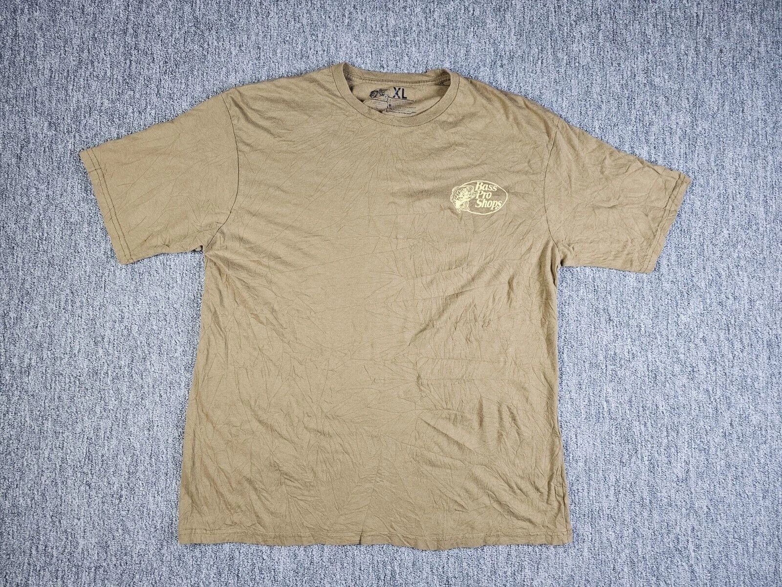 Bass Pro Shops Bass Pro Shops Graphic Tee Cartoon Deer Back Print Men XL Size US XL / EU 56 / 4 - 3 Thumbnail