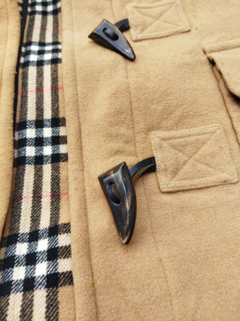 Burberry Vintage Burberrys Blue Label Nova Wool Duffle Coat Size US M / EU 48-50 / 2 - 7 Thumbnail