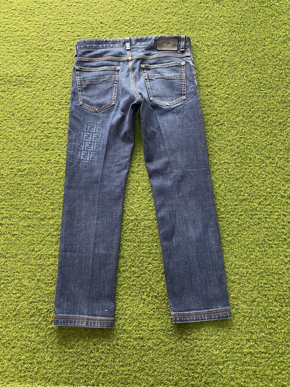 Fendi FENDI ROMA Denim Jeans Size US 32 / EU 48 - 8 Thumbnail