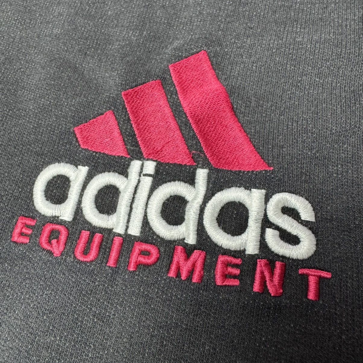 Adidas × Vintage Adidas Equipment Sweatshirt Vintage Size US L / EU 52-54 / 3 - 6 Thumbnail