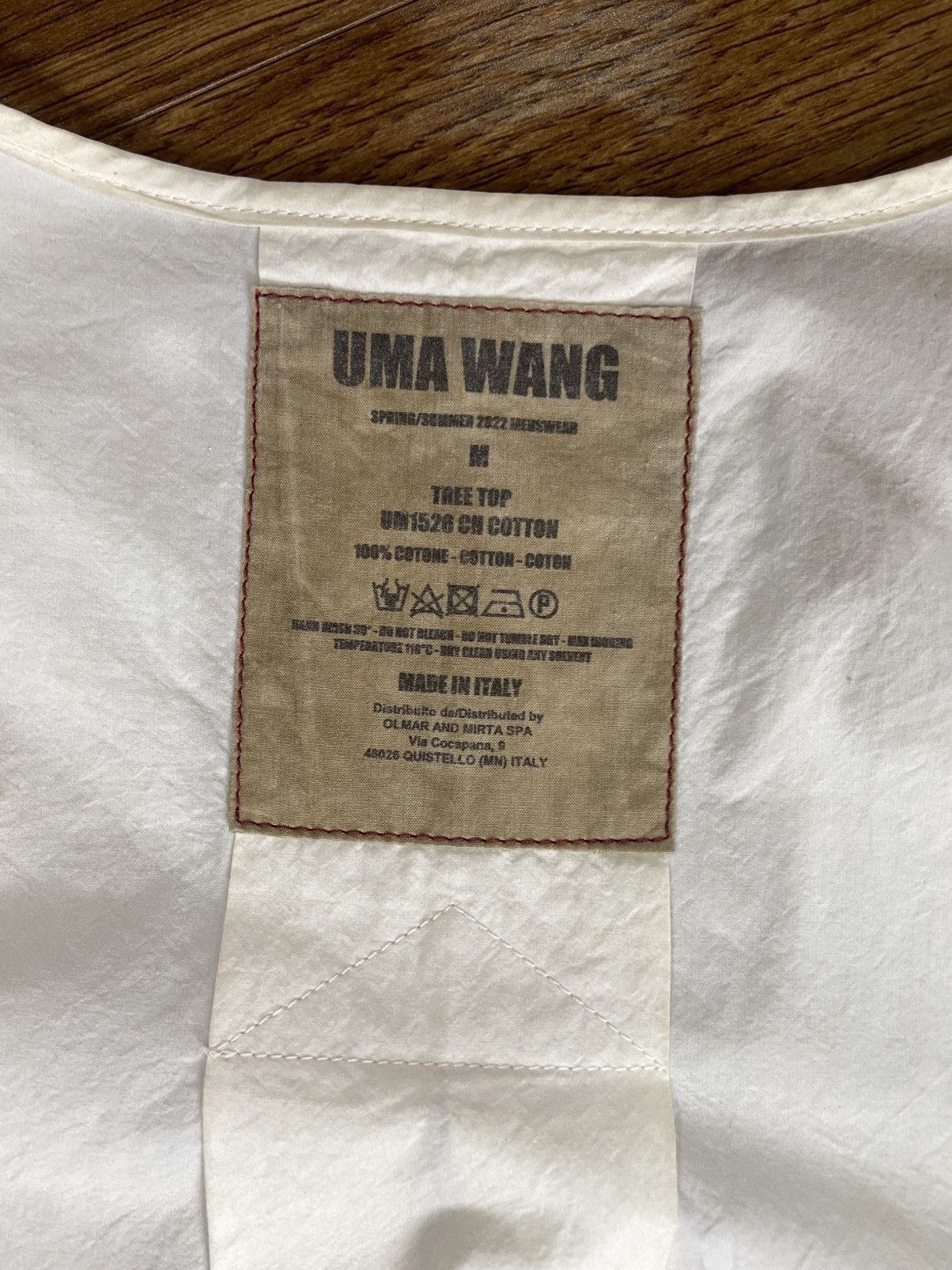 Uma Wang Uma Wang Treetop Menswear 22 shirt Size US S / EU 44-46 / 1 - 2 Thumbnail