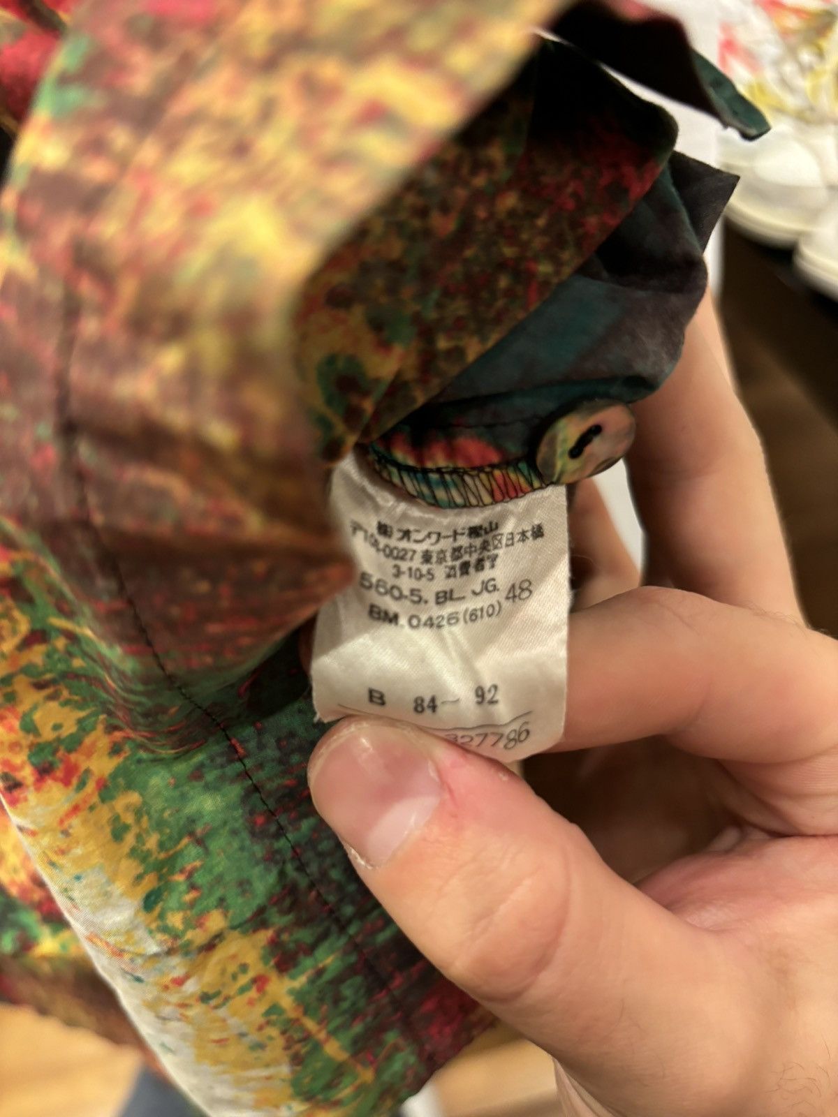 Jean Paul Gaultier Jean Paul Gaultier Psychedelic Button Up T-Shirt Size US S / EU 44-46 / 1 - 4 Thumbnail