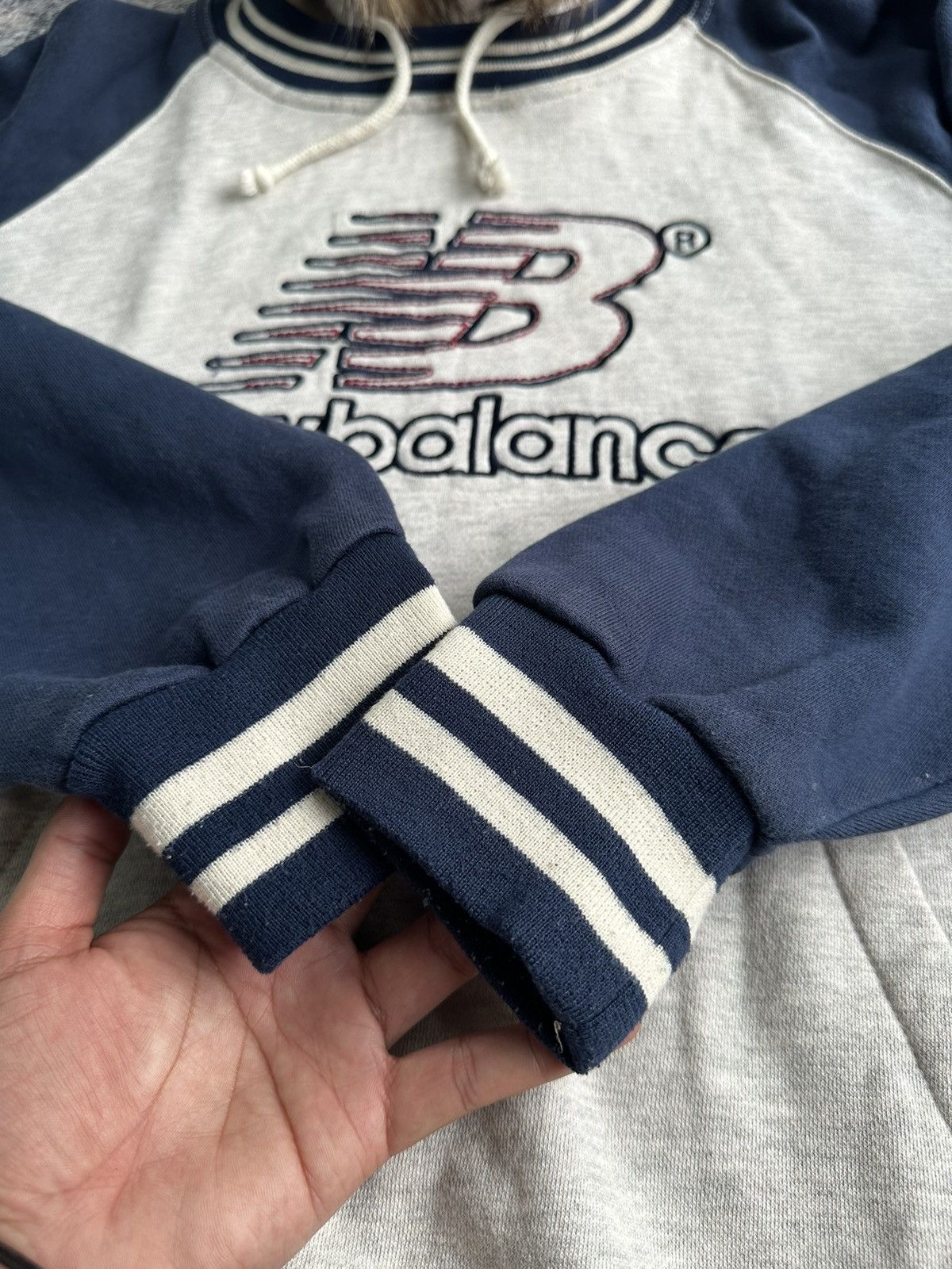 New Balance NEW BALANCE 2 BAR FUR HOODIE IFSIXWASNINE LGB STYLED Size US S / EU 44-46 / 1 - 3 Thumbnail