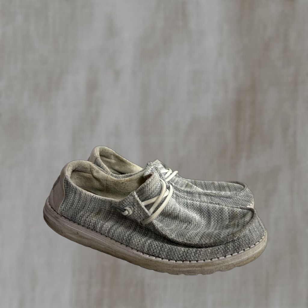 Vintage Hey Dude Wendy Sox Womens 8 Glacier Grey Slip-On Low Shoes Size ONE SIZE - 1 Thumbnail