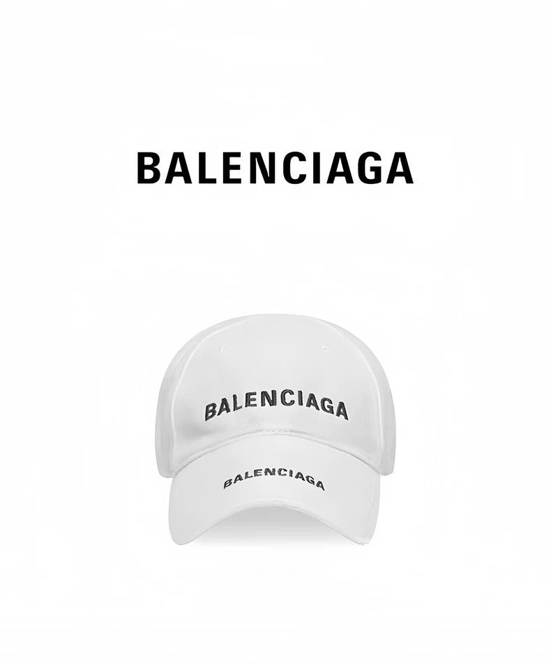Balenciaga Balenciaga Double embroidered logo cap 2505-Nextarrow Size ONE SIZE - 2 Thumbnail