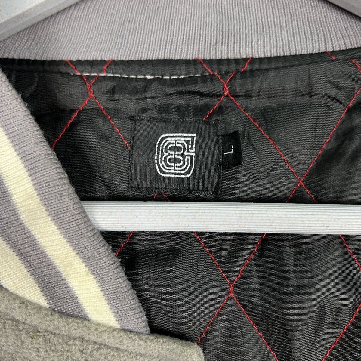 Japanese Brand 🔥 GREAT EIGHT VARSITY BOMBER JACKET Size US L / EU 52-54 / 3 - 17 Thumbnail
