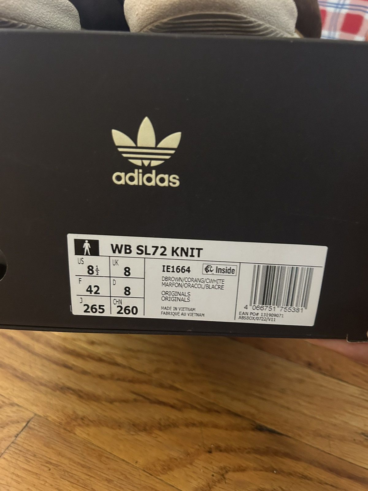 Adidas × Wales Bonner Adidas x Wales Bonner - SL72 Knit Dark Brown Size US 8.5 / EU 41-42 - 7 Thumbnail