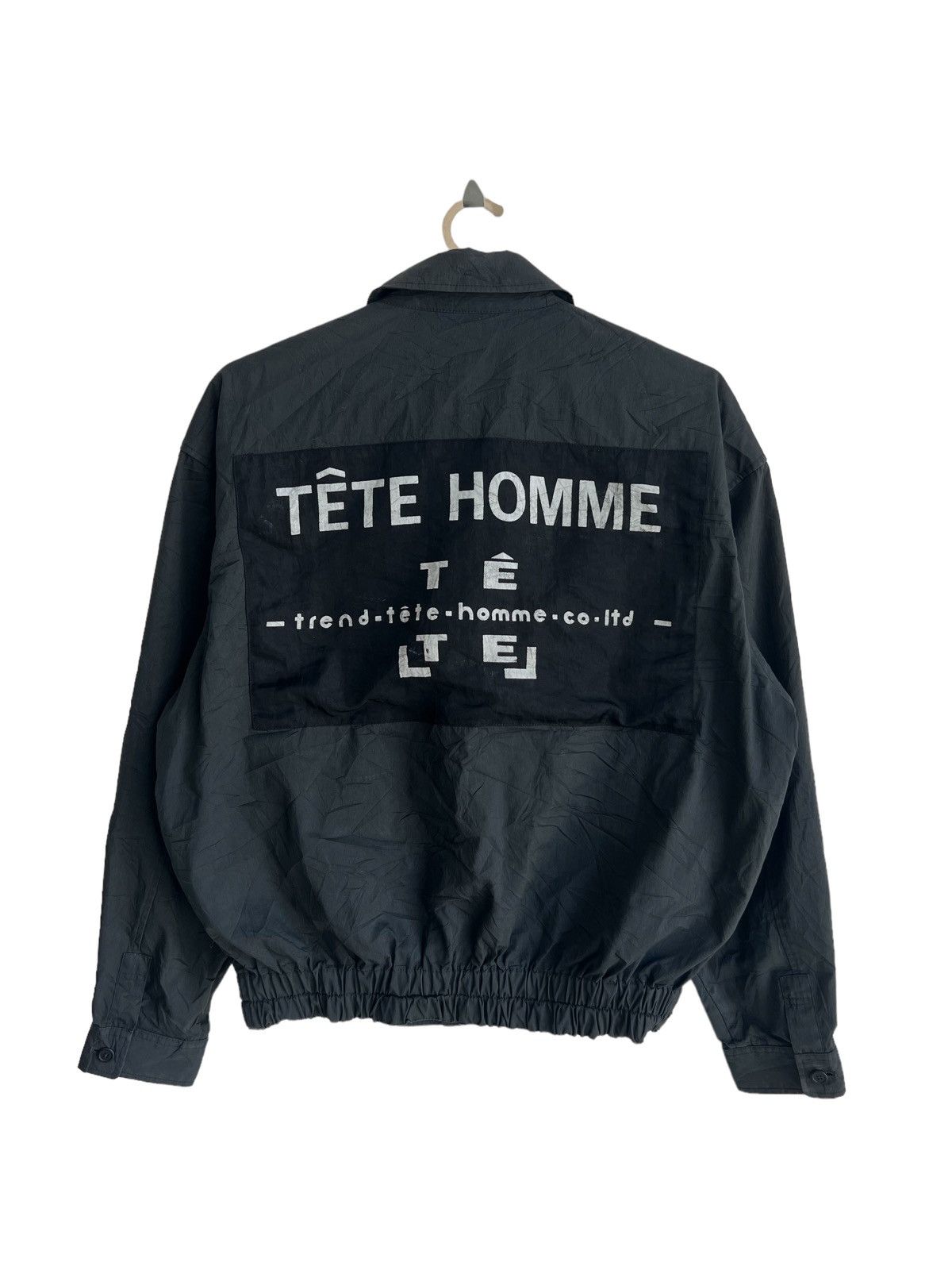 Final Home Vtg 80s Katoh Kazutaka Archive Runway Staff Gabardine Bomber Size US M / EU 48-50 / 2 - 1 Thumbnail