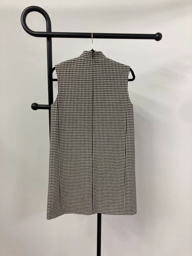 Dior Dior Checked dress Size XS / US 0-2 / IT 36-38 - 2 Thumbnail