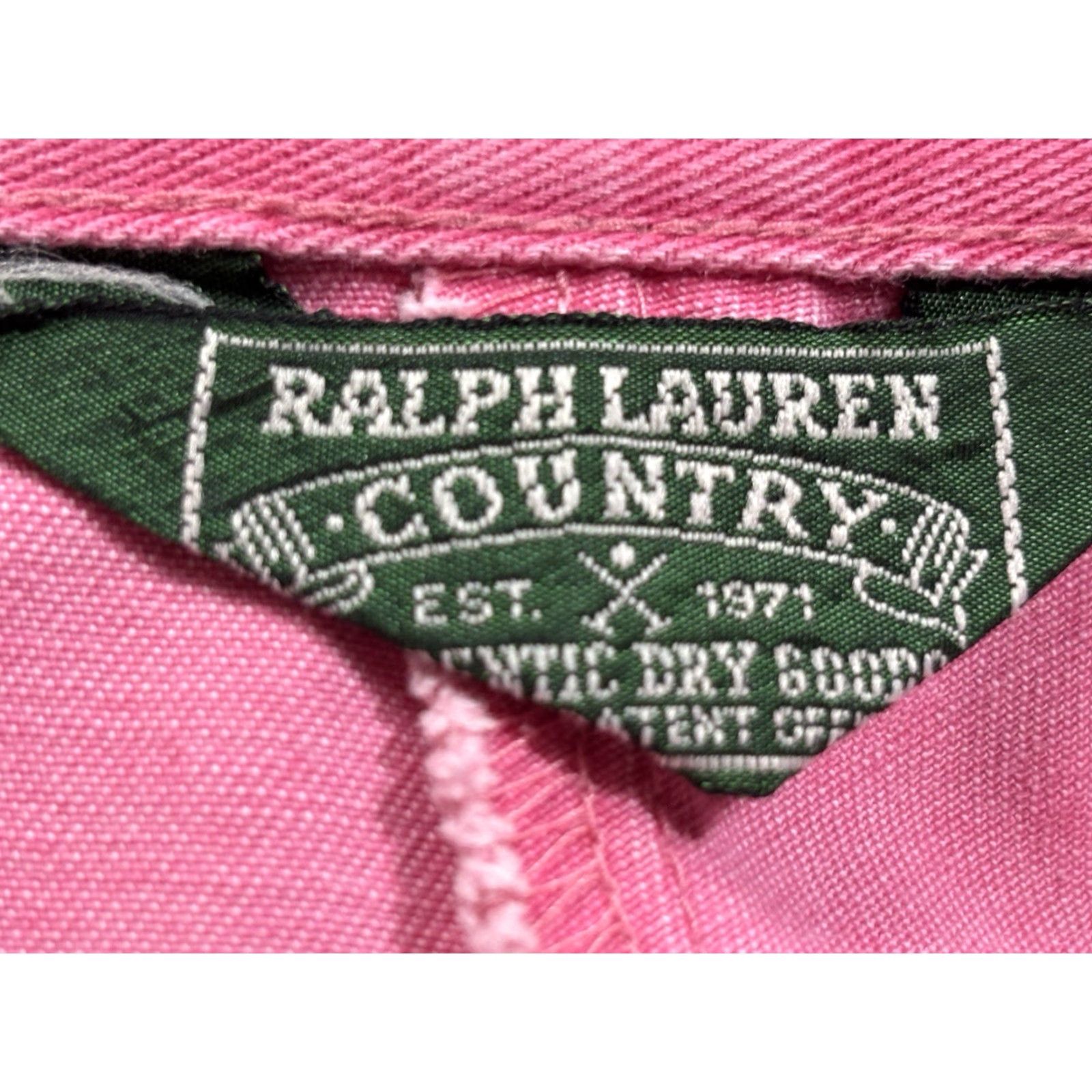 Ralph Lauren VINTAGE Ralph Lauren Country Women's High Waist Pink Shorts Size 12 28" Waist Wide Leg 90s Preppy Size 34" / US 12 / IT 48 - 5 Thumbnail