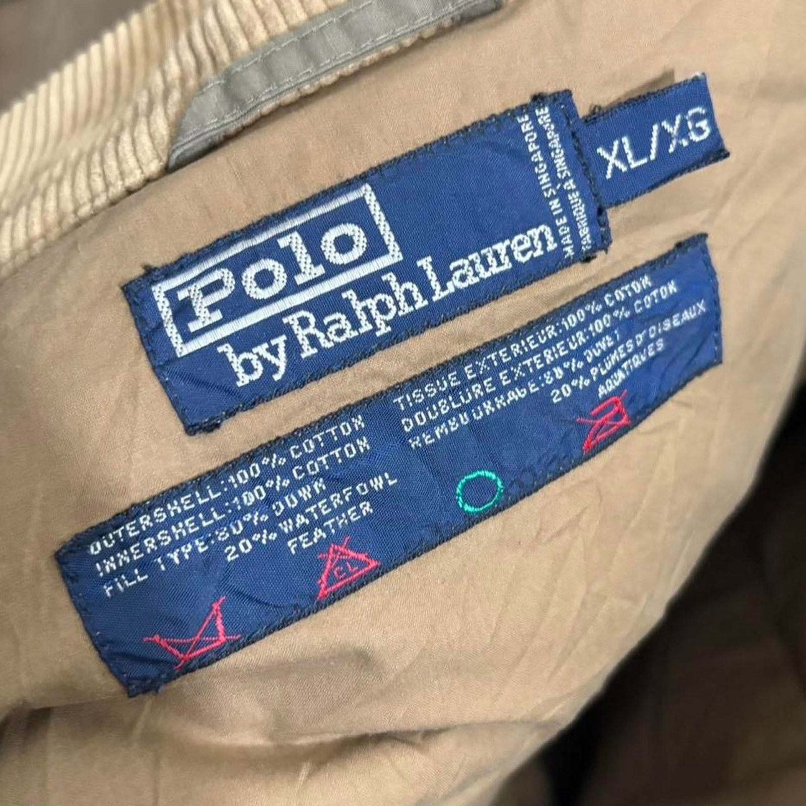Polo Ralph Lauren Vintage polo ralph Lauren hunting jacket corduroy collar Size US XL / EU 56 / 4 - 4 Thumbnail