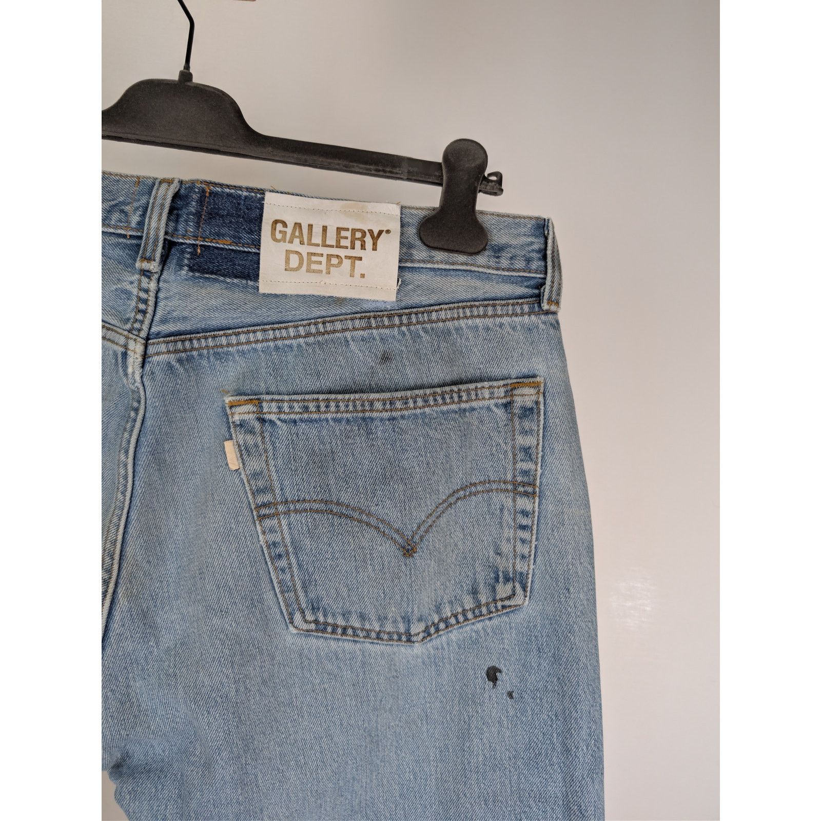 Gallery Dept. o1rshd1 5001 denim jeans in Blue 35 x 33 Size US 35 - 12 Thumbnail