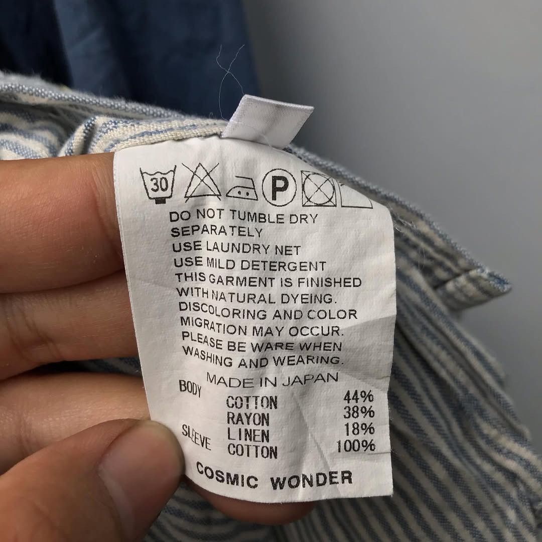 Cosmic Wonder × Japanese Brand cosmic wonder light source Made In japan Cotton Stripe Size US S / EU 44-46 / 1 - 6 Thumbnail