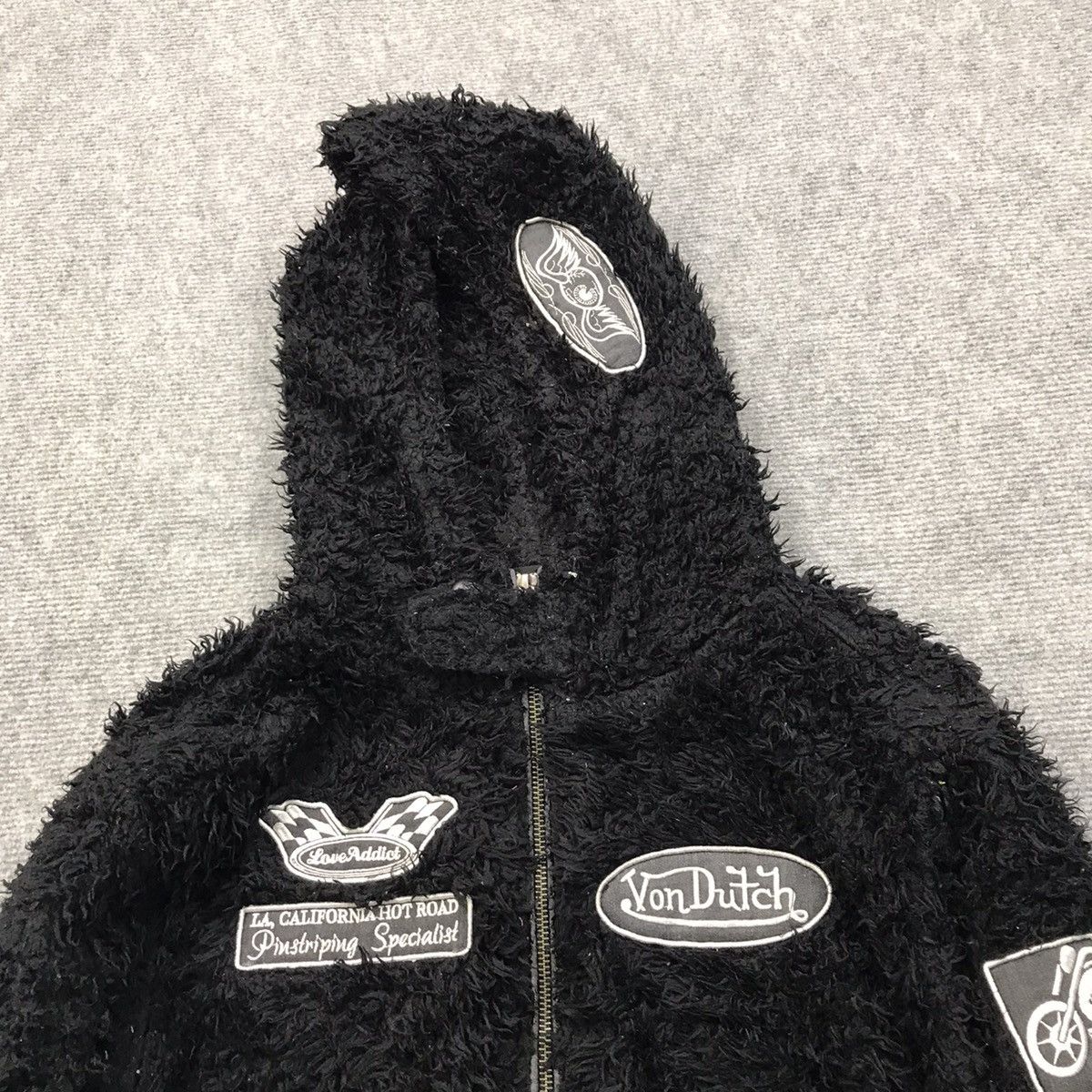 If Six Was Nine × Von Dutch VON DUTCH SHERPA ZIPPER JACKET Size US L / EU 52-54 / 3 - 2 Thumbnail