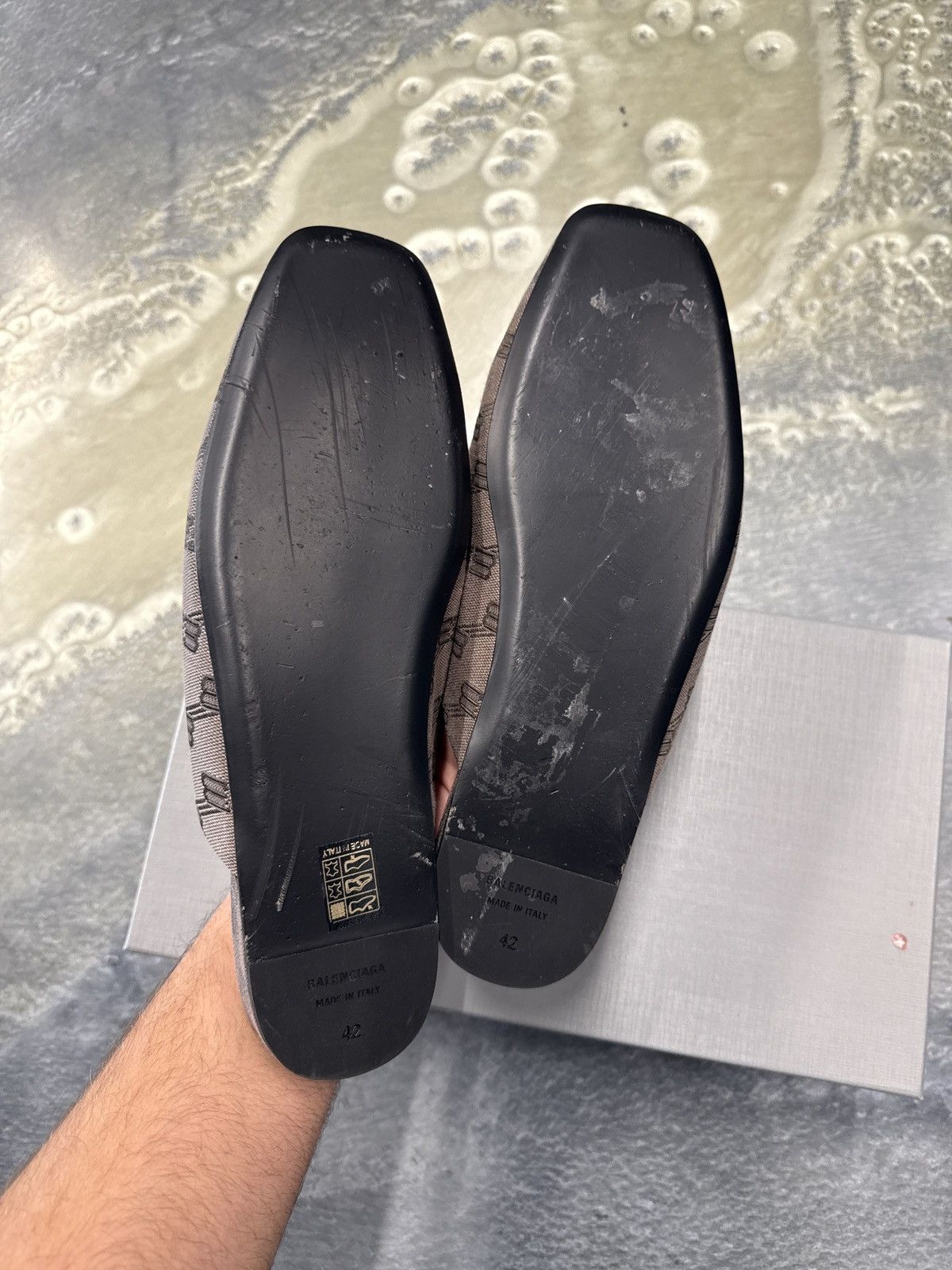 Balenciaga Balenciaga Cosy Mules ‘BB Monogram Brown’ Size US 9 / EU 42 - 3 Thumbnail