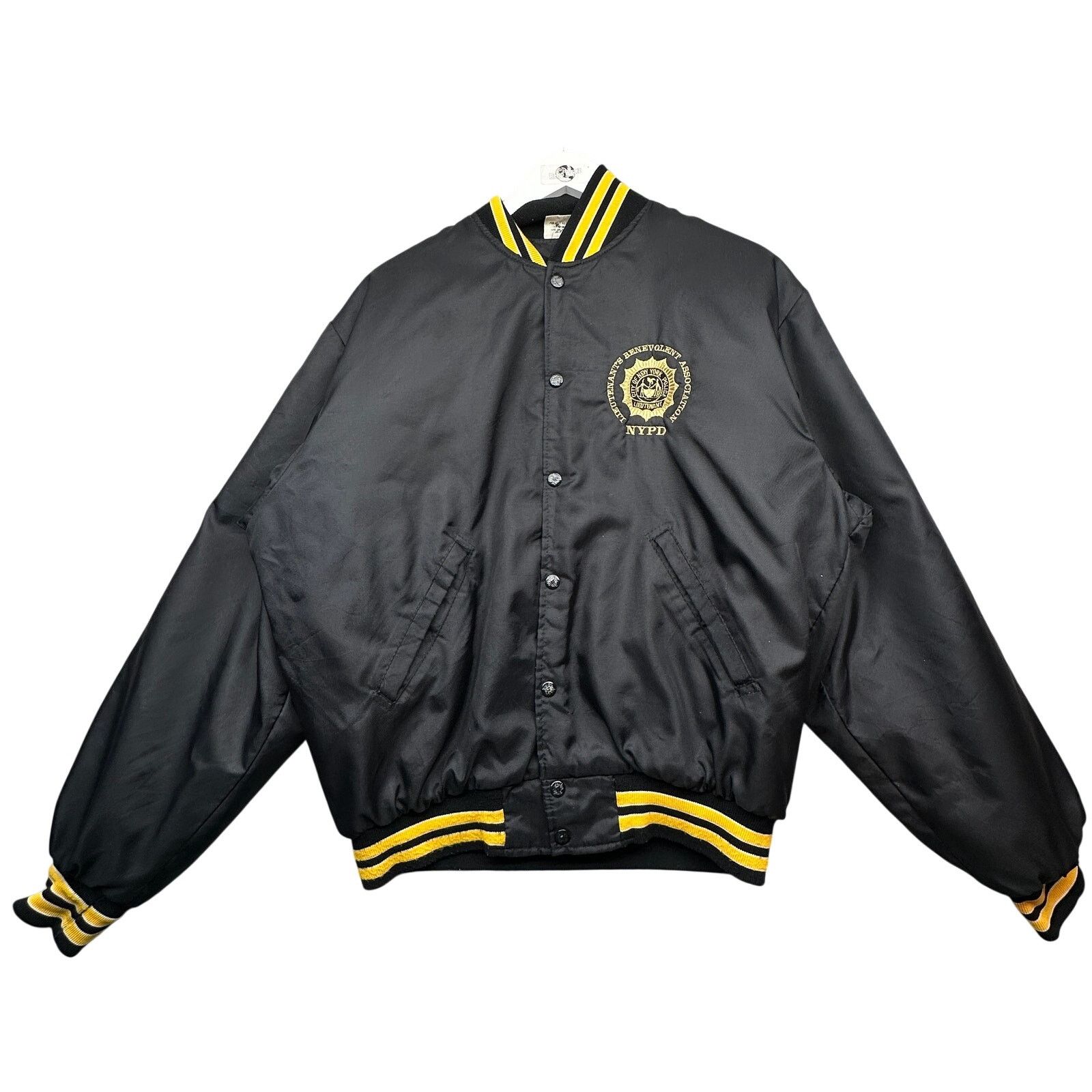 Other VTG 1995 NYPD Birdie Nylon Snap Bomber Jacket Medium Black Size US M / EU 48-50 / 2 - 1 Thumbnail