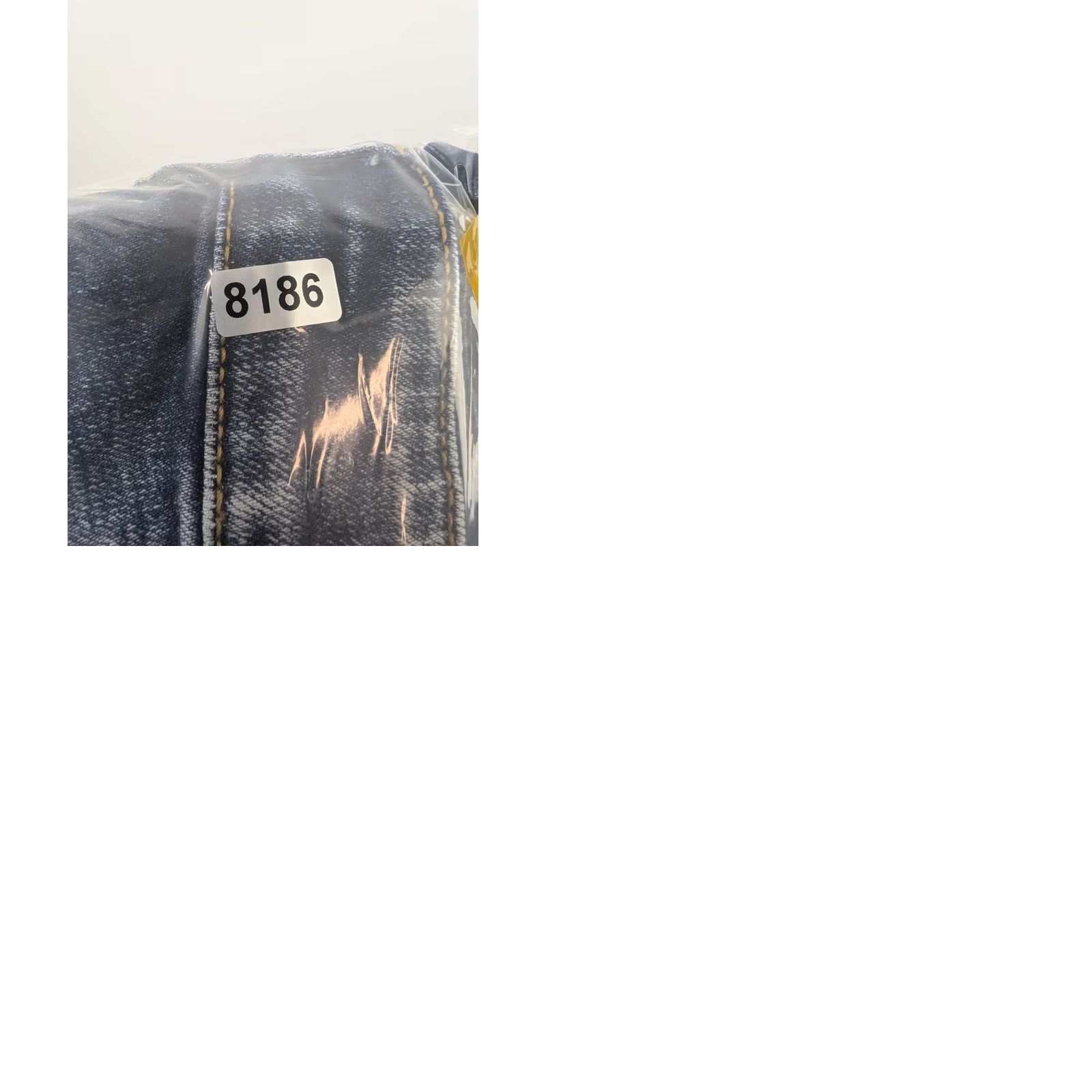 Denime Staple Pigeon Jeans Slim Denim Distressed Logo 5-Pocket Zip Cotton Elastane Men 40 Blue Regular Inseam 32 Boy Size US 40 / EU 56 - 11 Thumbnail