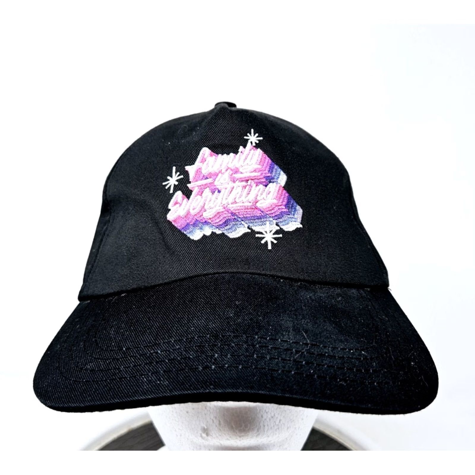 Bell Taco Bell Hat Adult Black Canvas SnapBack Embroidered Family Is Everything Used Snapback Hat Mens Black Taco Bell Logo Classic 90s? Size ONE SIZE - 2 Thumbnail