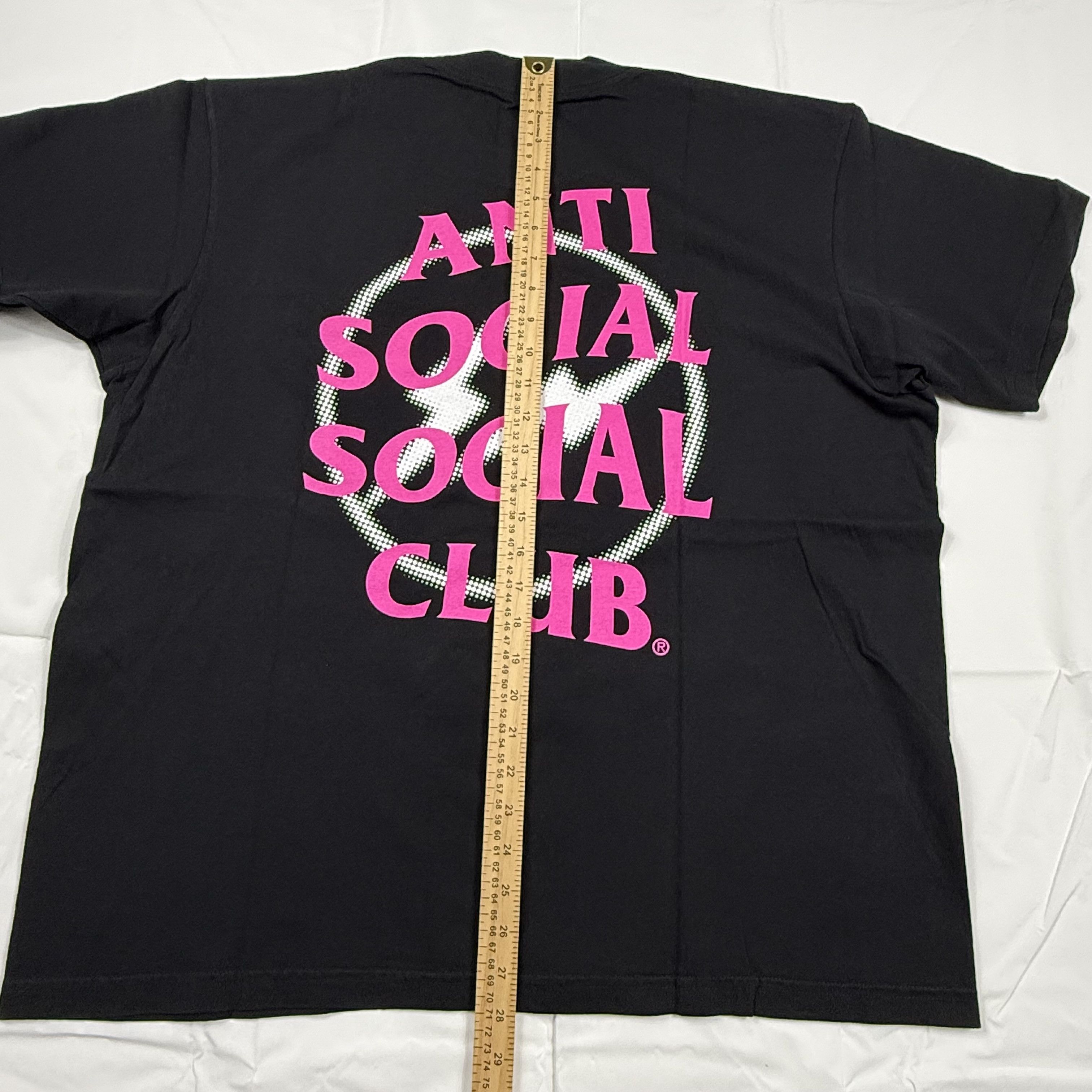 Anti Social Social Club Anti Social Social Club x Fragment Pink Bolt Logo Tee XL Size US XL / EU 56 / 4 - 7 Thumbnail