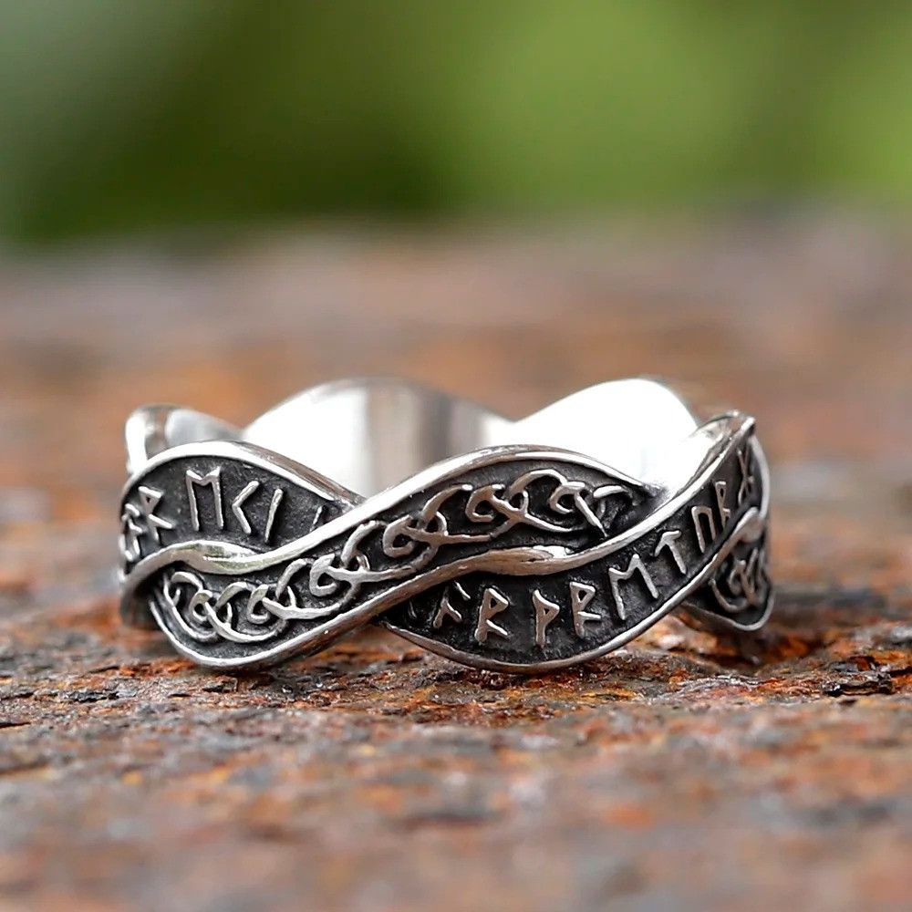 Jewelry Festival and Runes Ring Size ONE SIZE - 3 Thumbnail